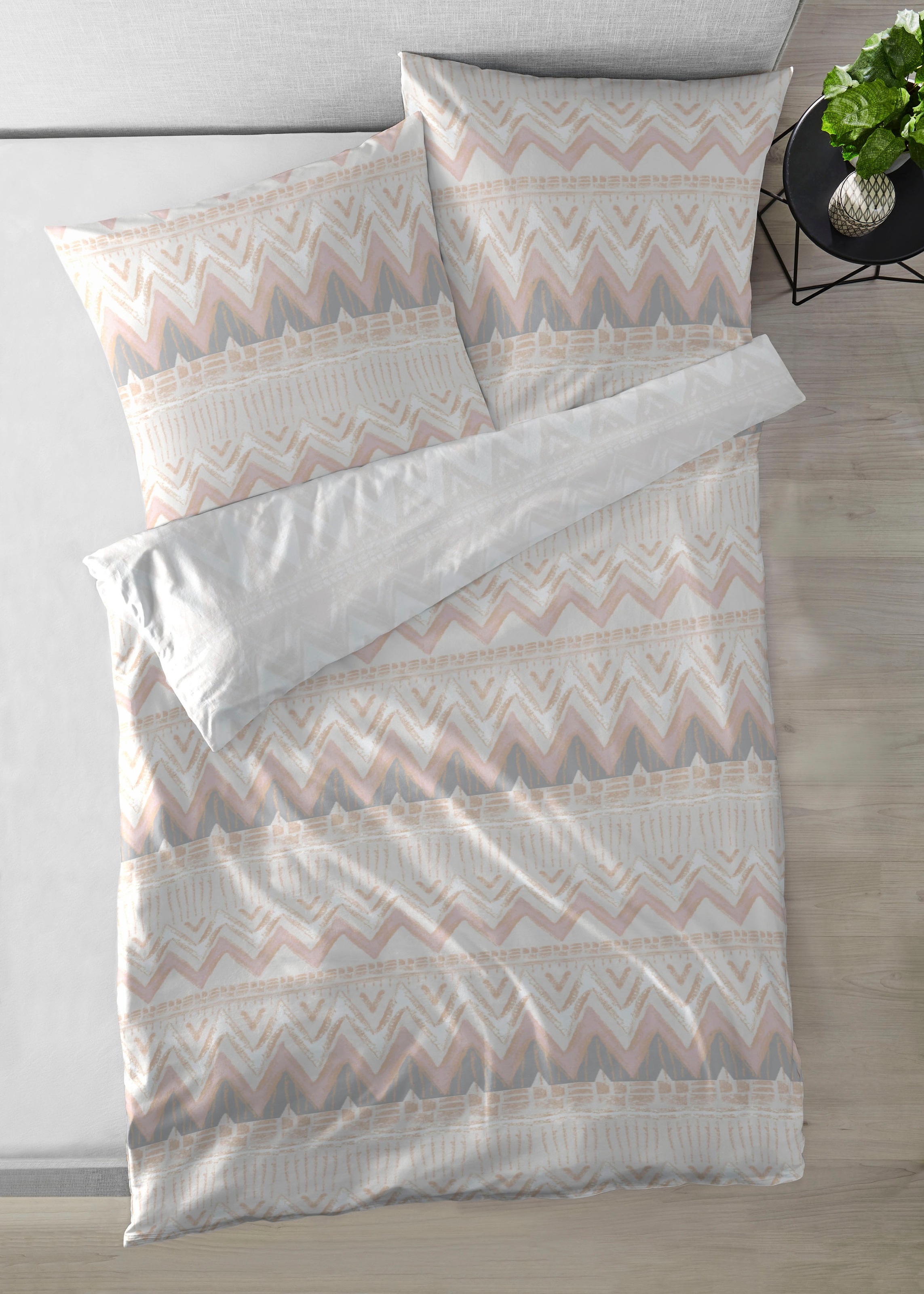 Primera Bettwäsche "Bio-Renforce-Bettwäsche Zahara" 2 Stk. mit einem modern günstig online kaufen