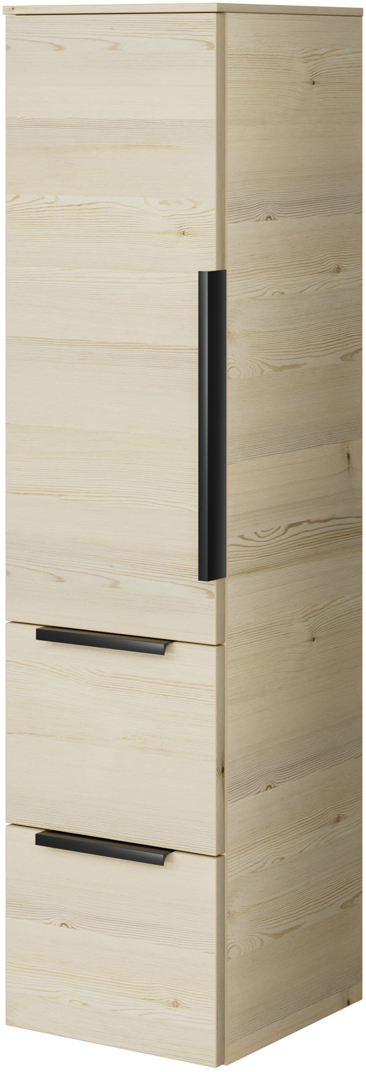 Saphir Midischrank "1 Drehtür und zwei Auszüge mit Soft-Close" 1 Stk. tlg.
