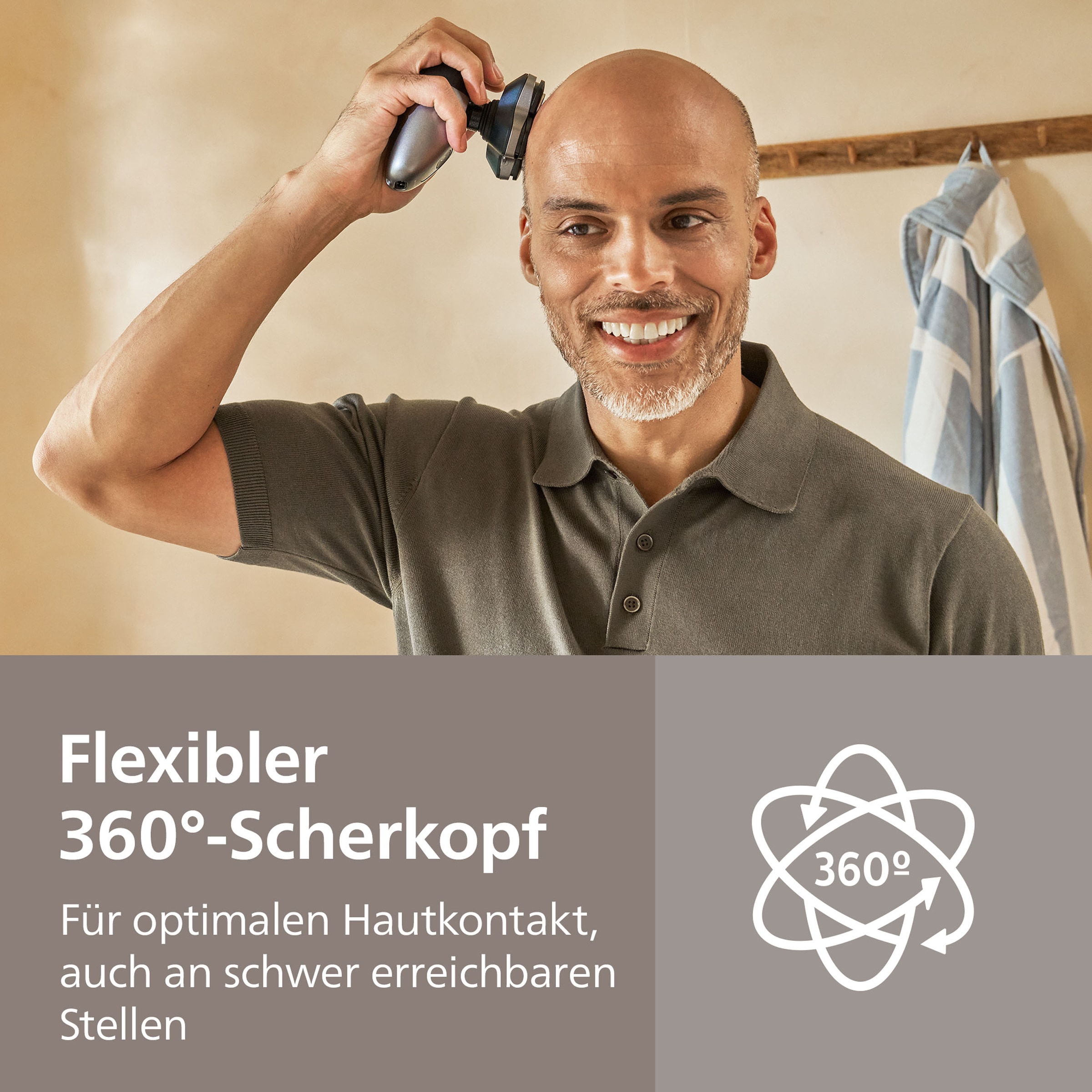 Philips Haarschneider »HS7980/15« mit 36 ComfortCut-Klingen, inkl. Reinigungsstation