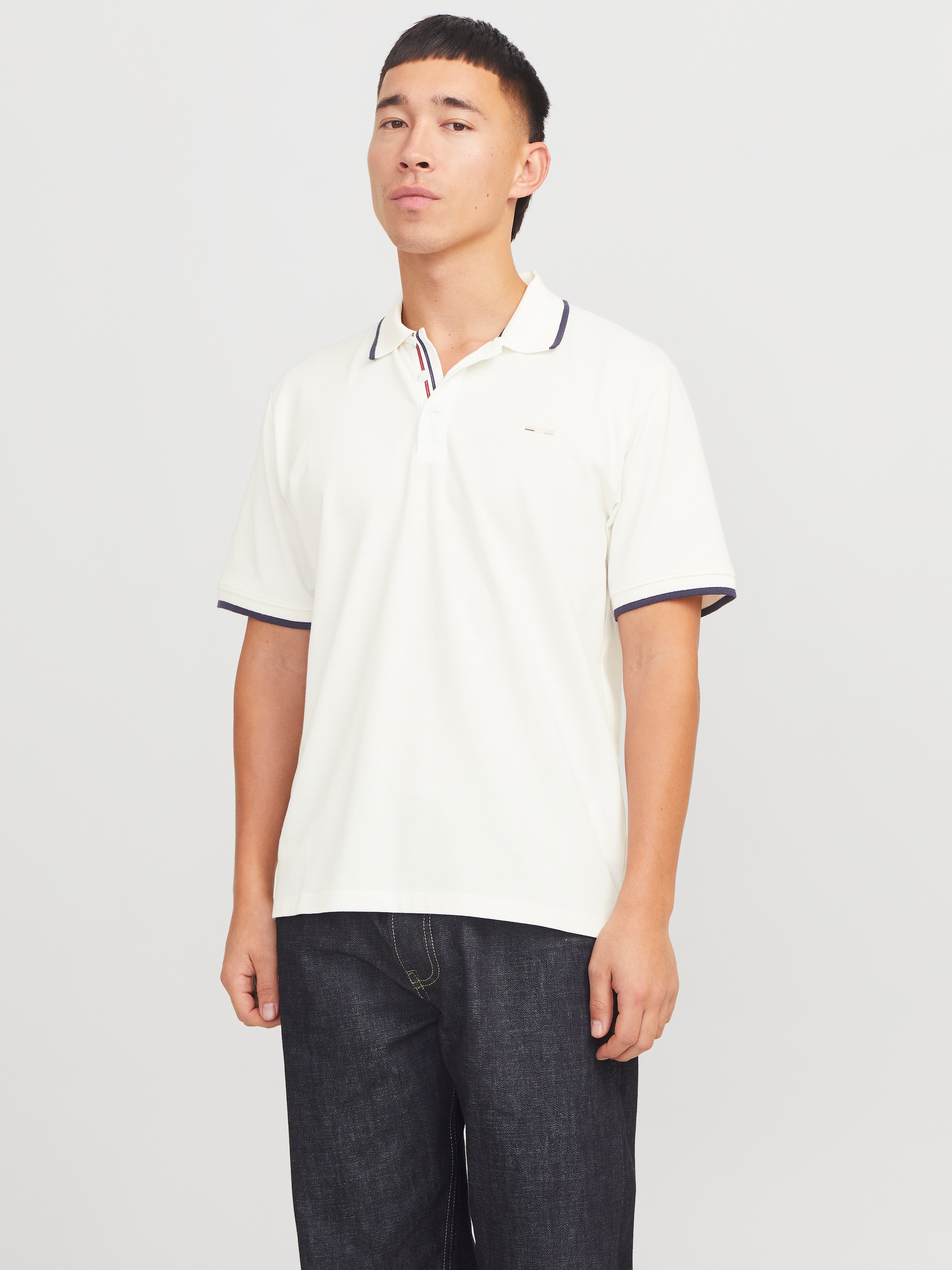 Jack & Jones Poloshirt "JPRBLUALVES SS POLO SN" günstig online kaufen