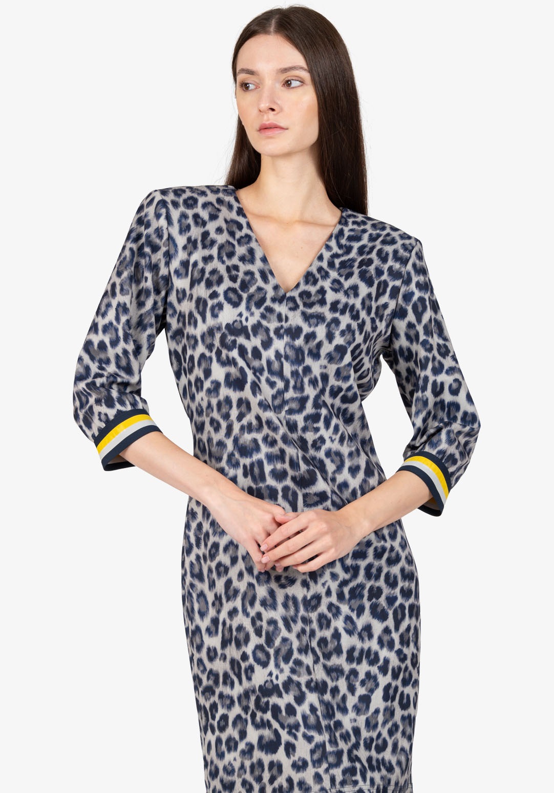 Sportalm Kitzbühel Minikleid Ohne Taschen mit Animalprint günstig online kaufen