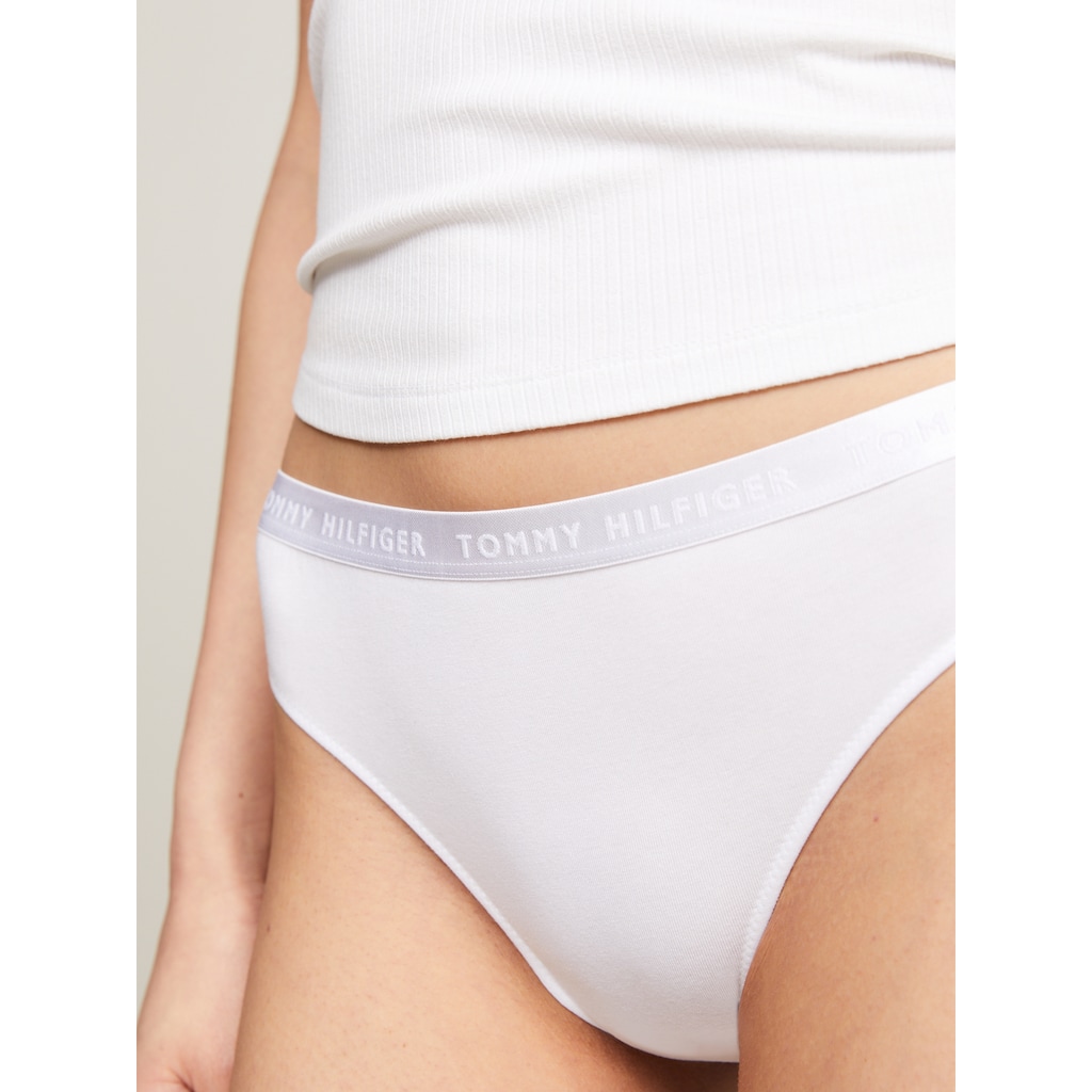 Tommy Hilfiger Underwear Bikinislip »3 PACK BIKINI«, (Packung, 3er), mit elastischem Bund