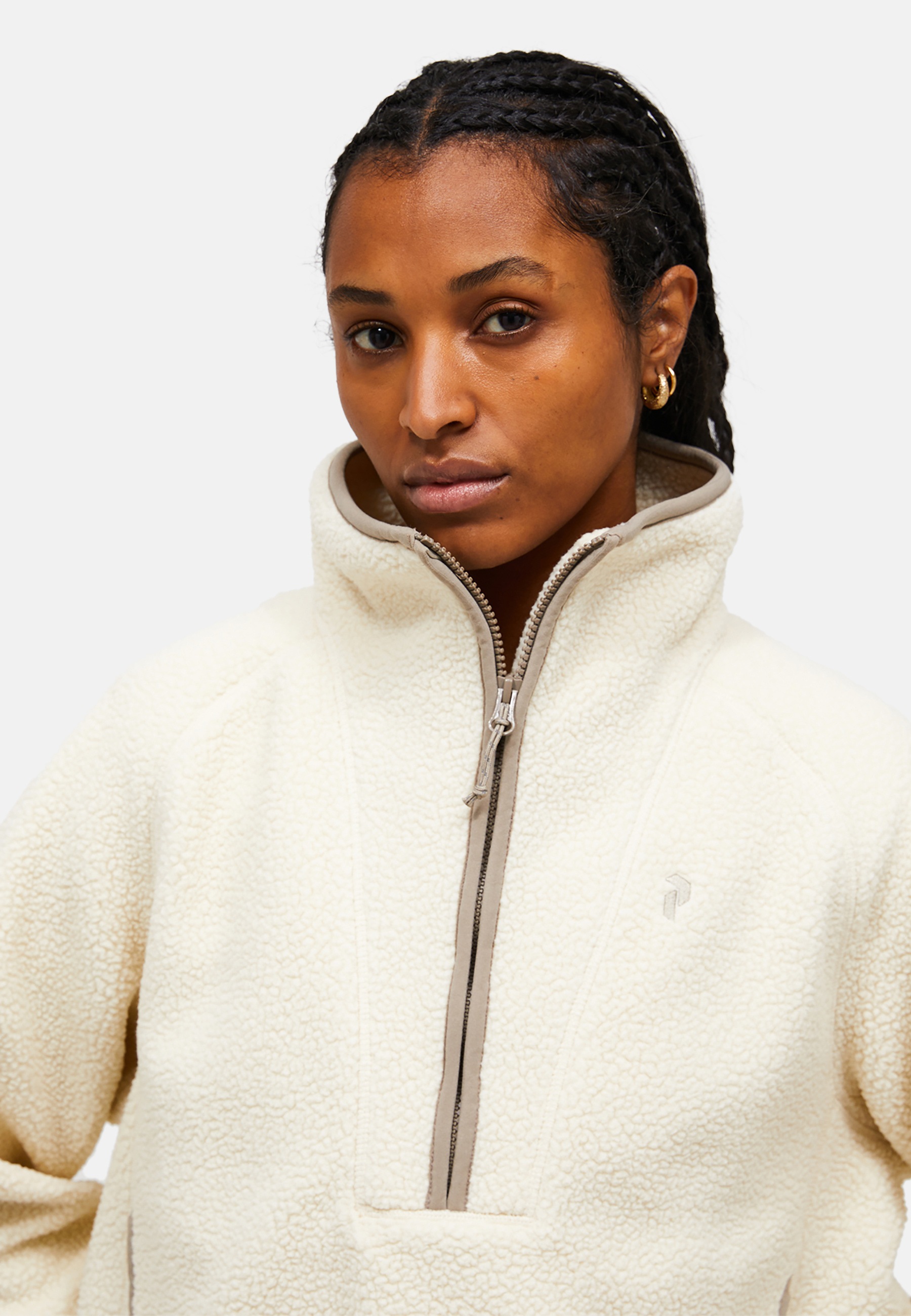 Peak Performance Fleecejacke »W Naturerush Pile Half Zip« mit sportivem Design
