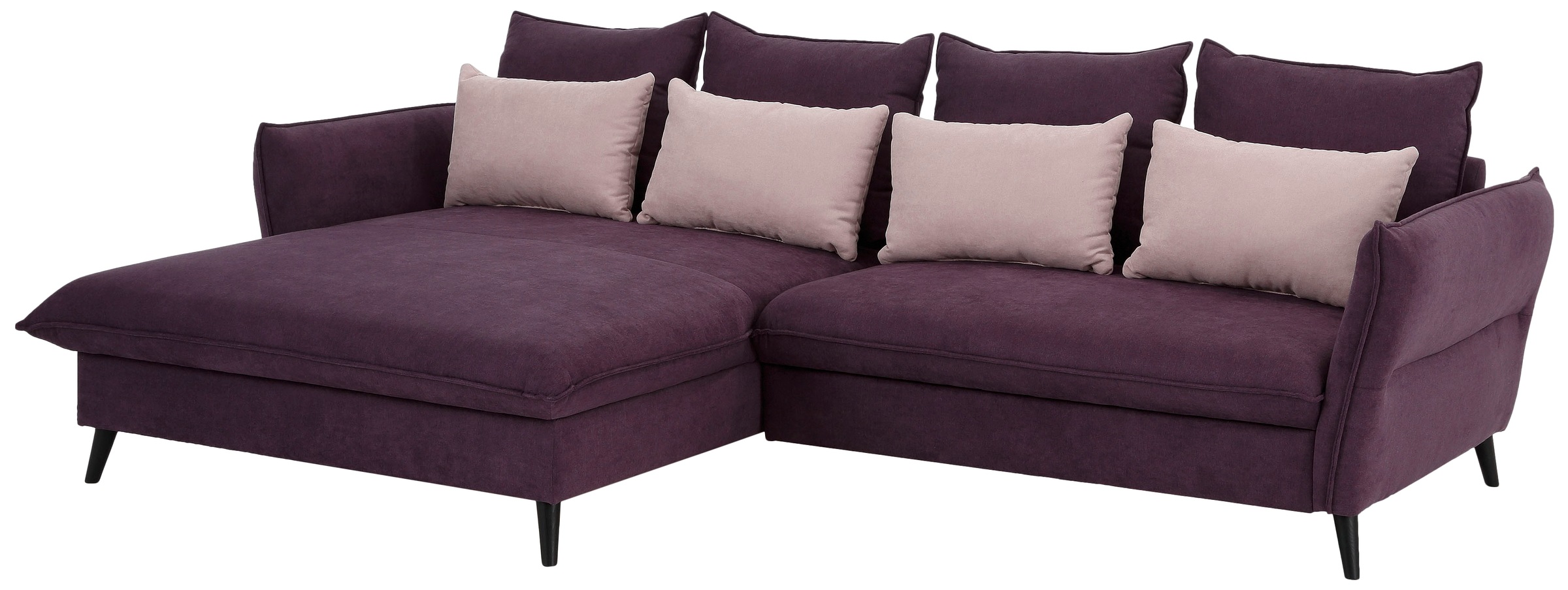 Home affaire Ecksofa »Tirano, L-Form«, wahlweise mit Bettfunktion und Bettkasten