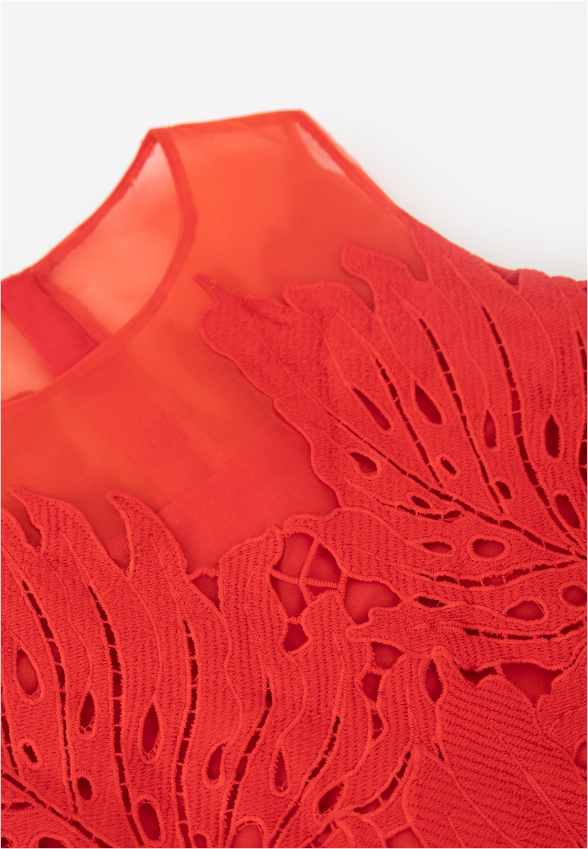 Gulliver Jerseykleid, aus Spitze