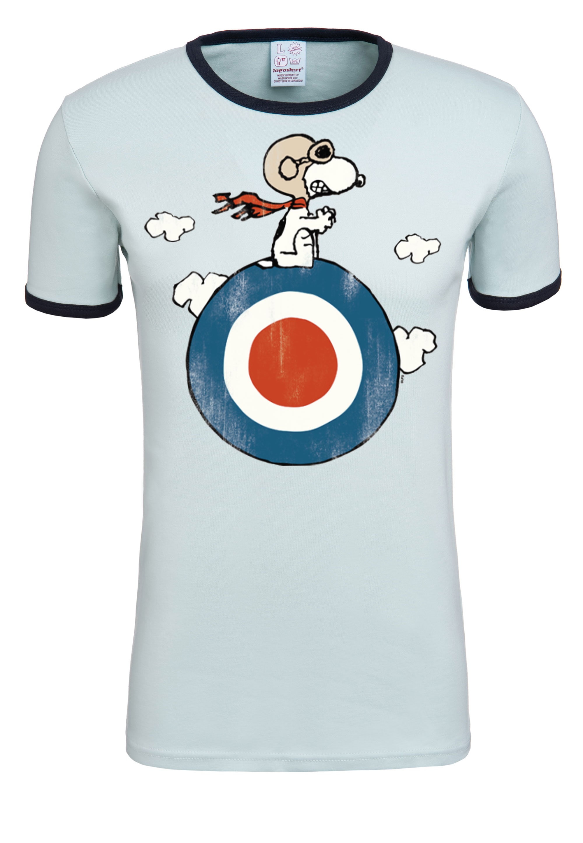 LOGOSHIRT T-Shirt »Peanuts Print Snoopy Pilot«, ▷ mit kaufen lizenziertem | BAUR 