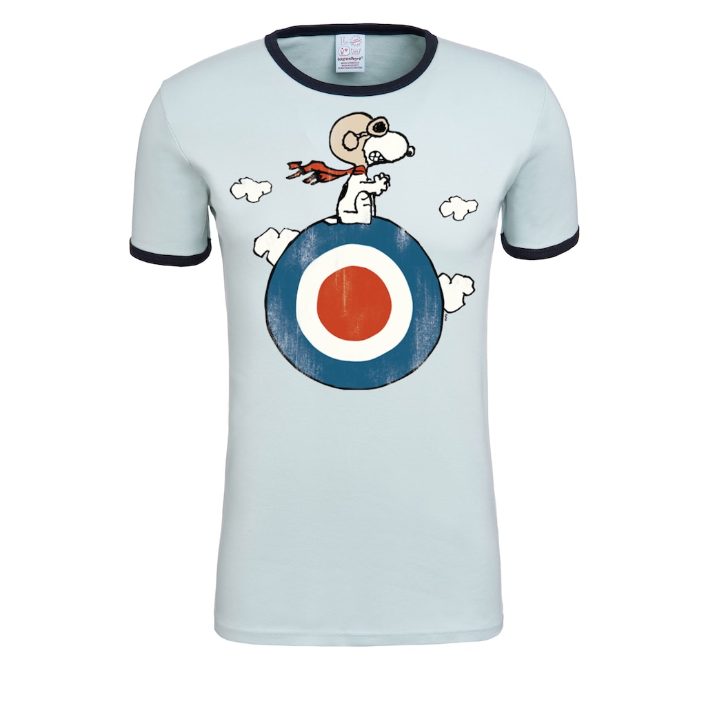 LOGOSHIRT T-Shirt »Peanuts - Snoopy«, mit lizenziertem Print