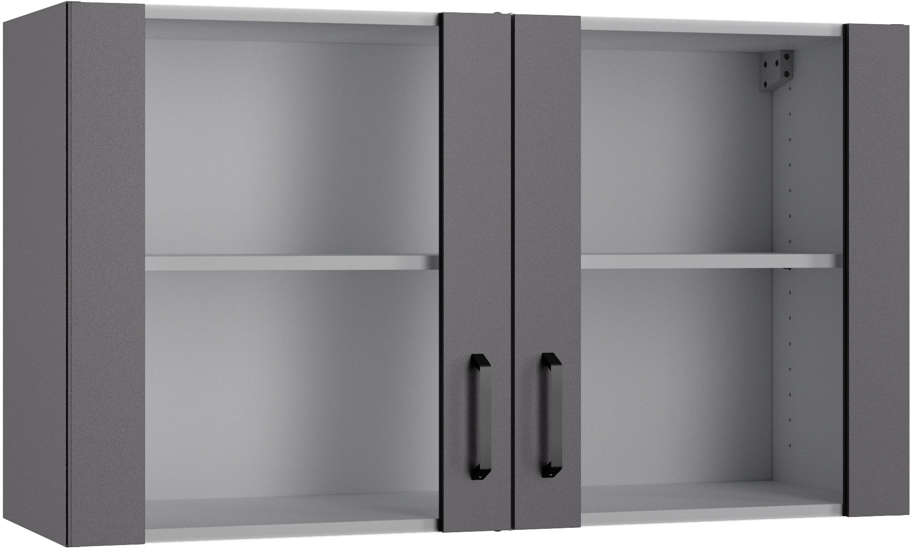 OPTIFIT Hängeschrank "OPTImulti" Breite 100 cm, mit 2 Stollenglastüren, 1 E günstig online kaufen