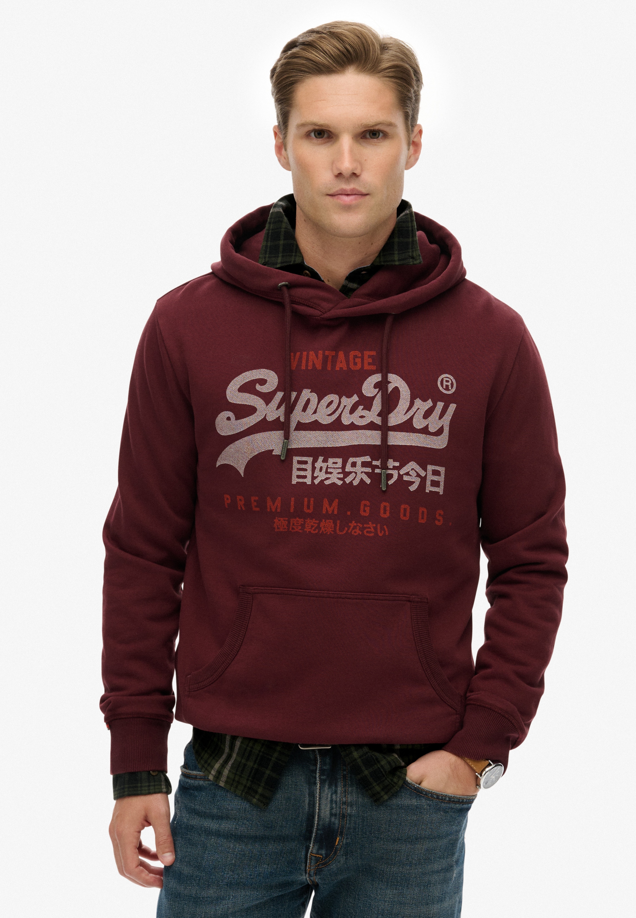 Superdry Kapuzensweatshirt "VL DUO CLASSIC HOOD" günstig online kaufen