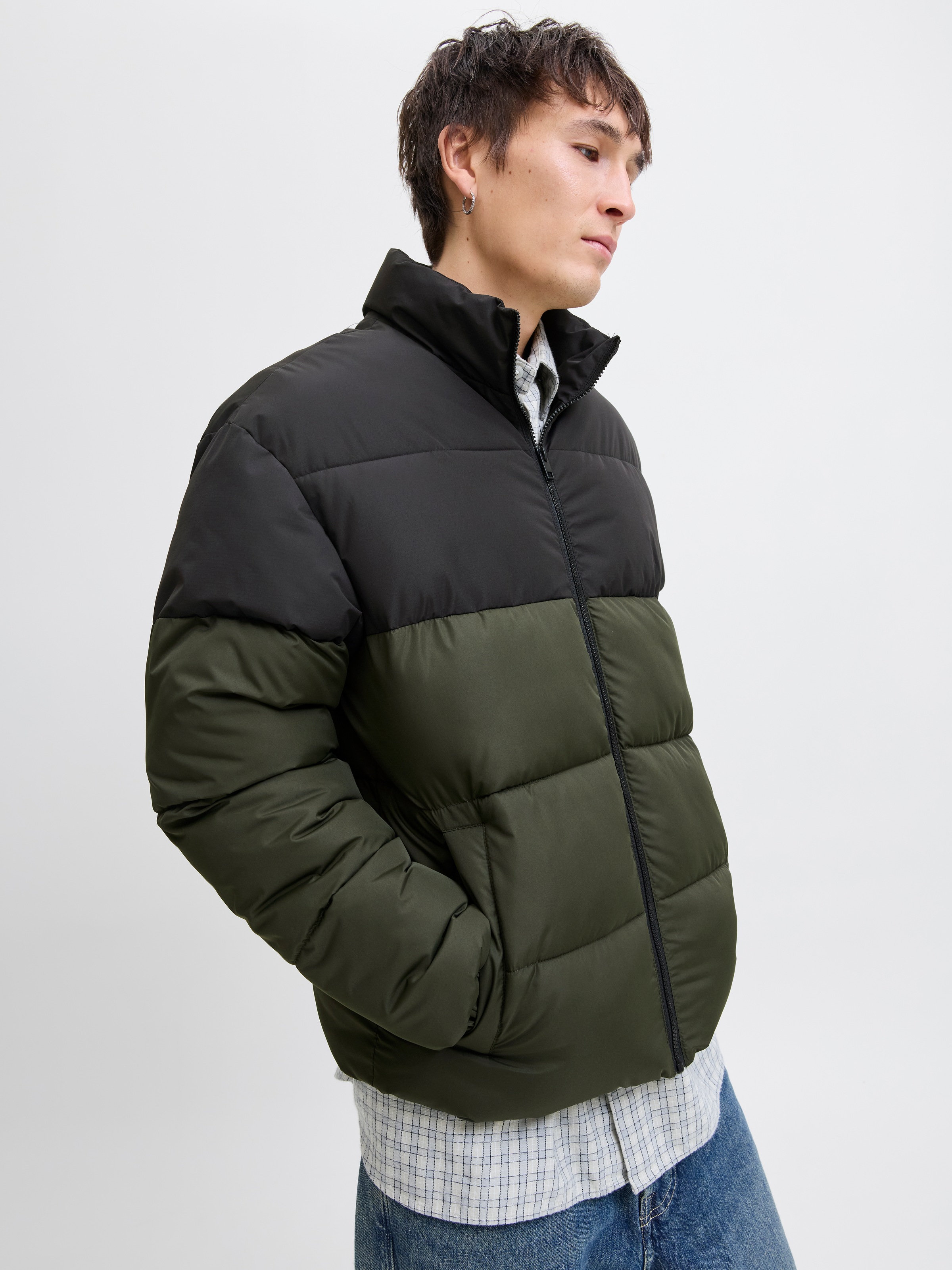 Jack & Jones Steppjacke "JJMAZE PUFFER COLLAR" günstig online kaufen