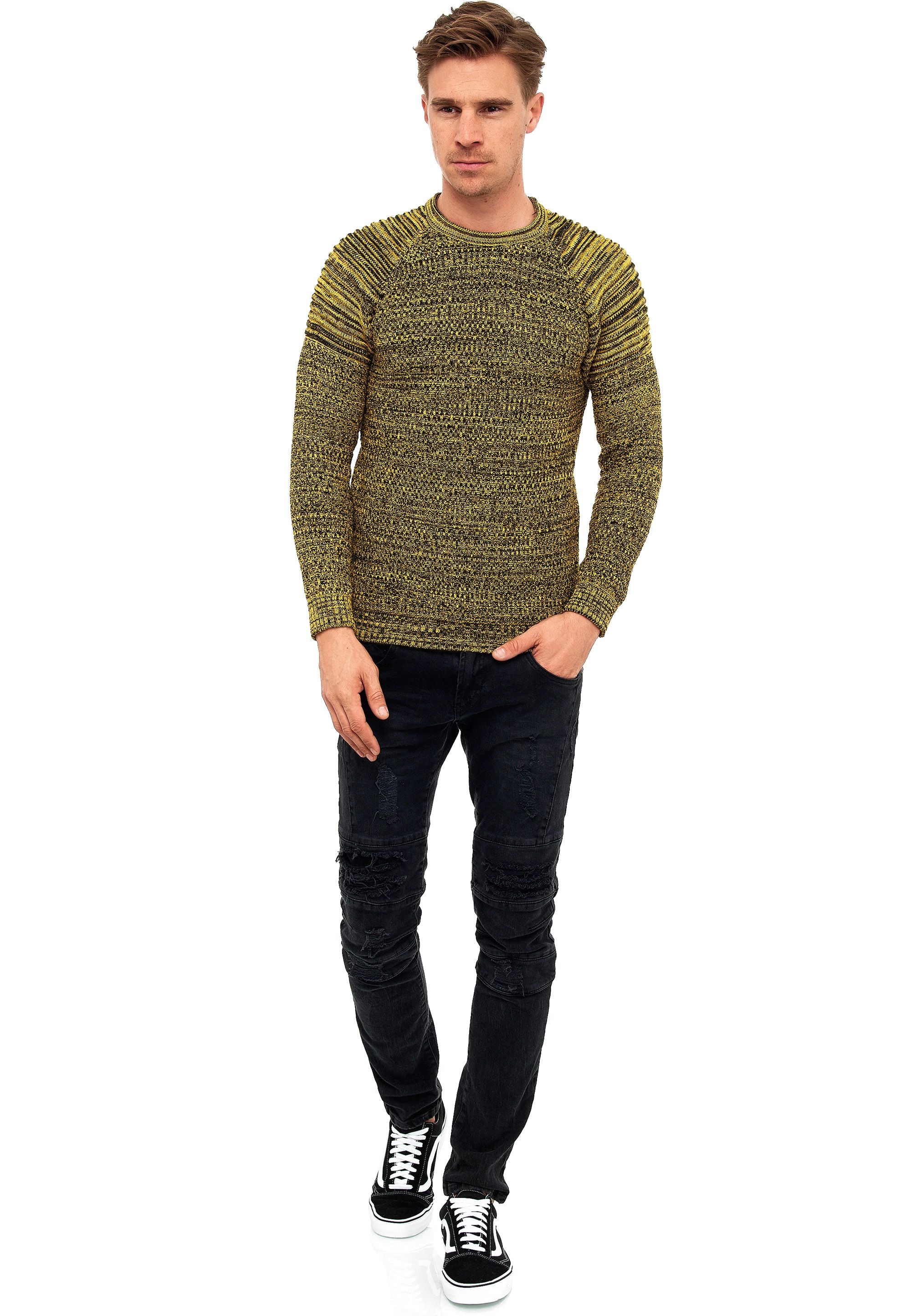 Rusty Neal Strickpullover, im modischen Strick-Design günstig online kaufen