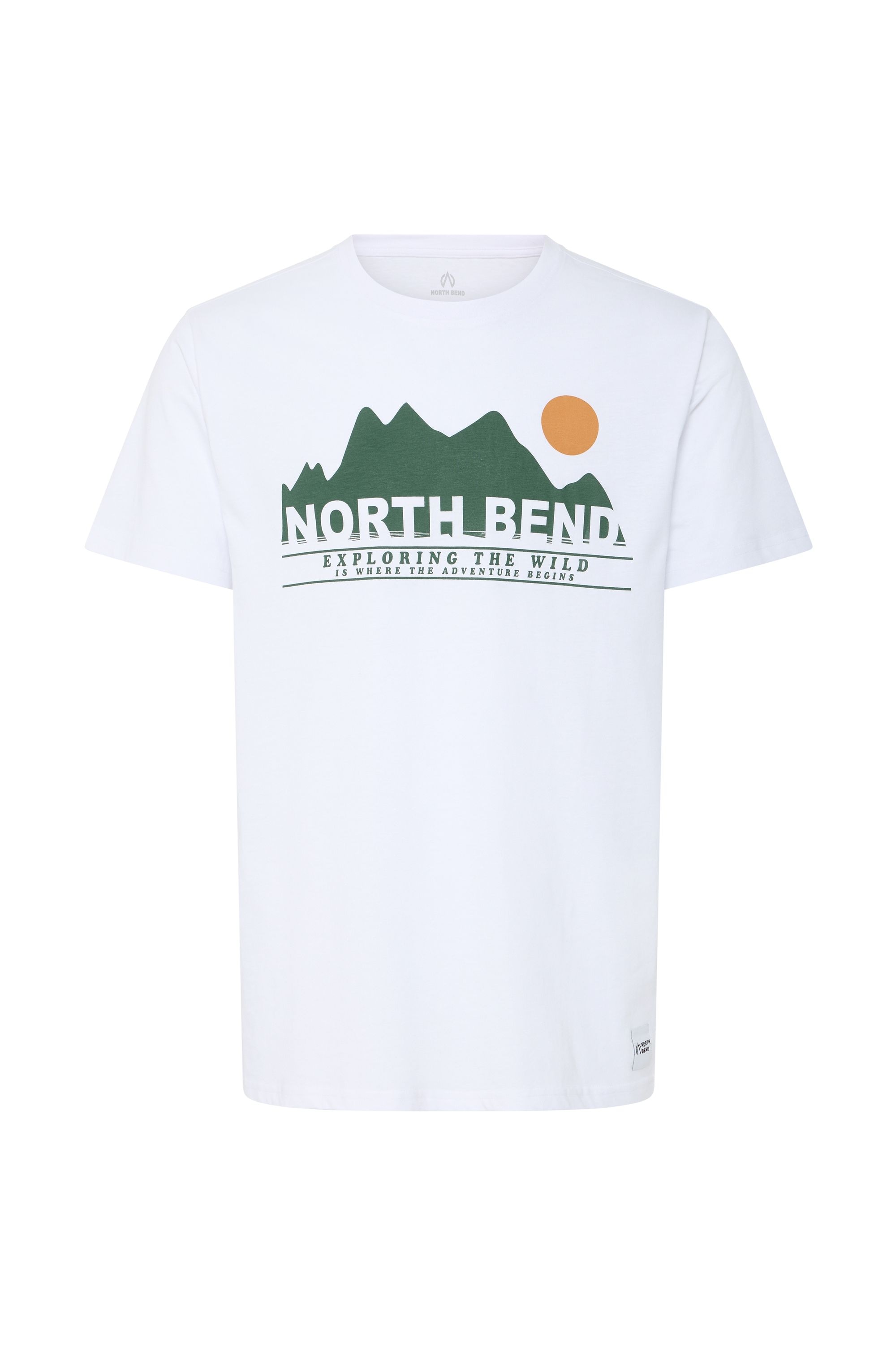 North Bend Rundhalsshirt "Rundhalsshirt NBCash" günstig online kaufen