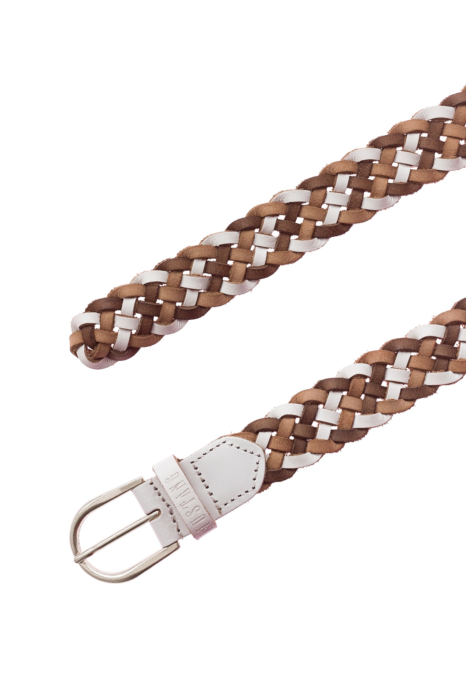 Thumbnail - MUSTANG Flechtgürtel 1 Stk. Mit Hingucker-Flechtoptik, 3 cm