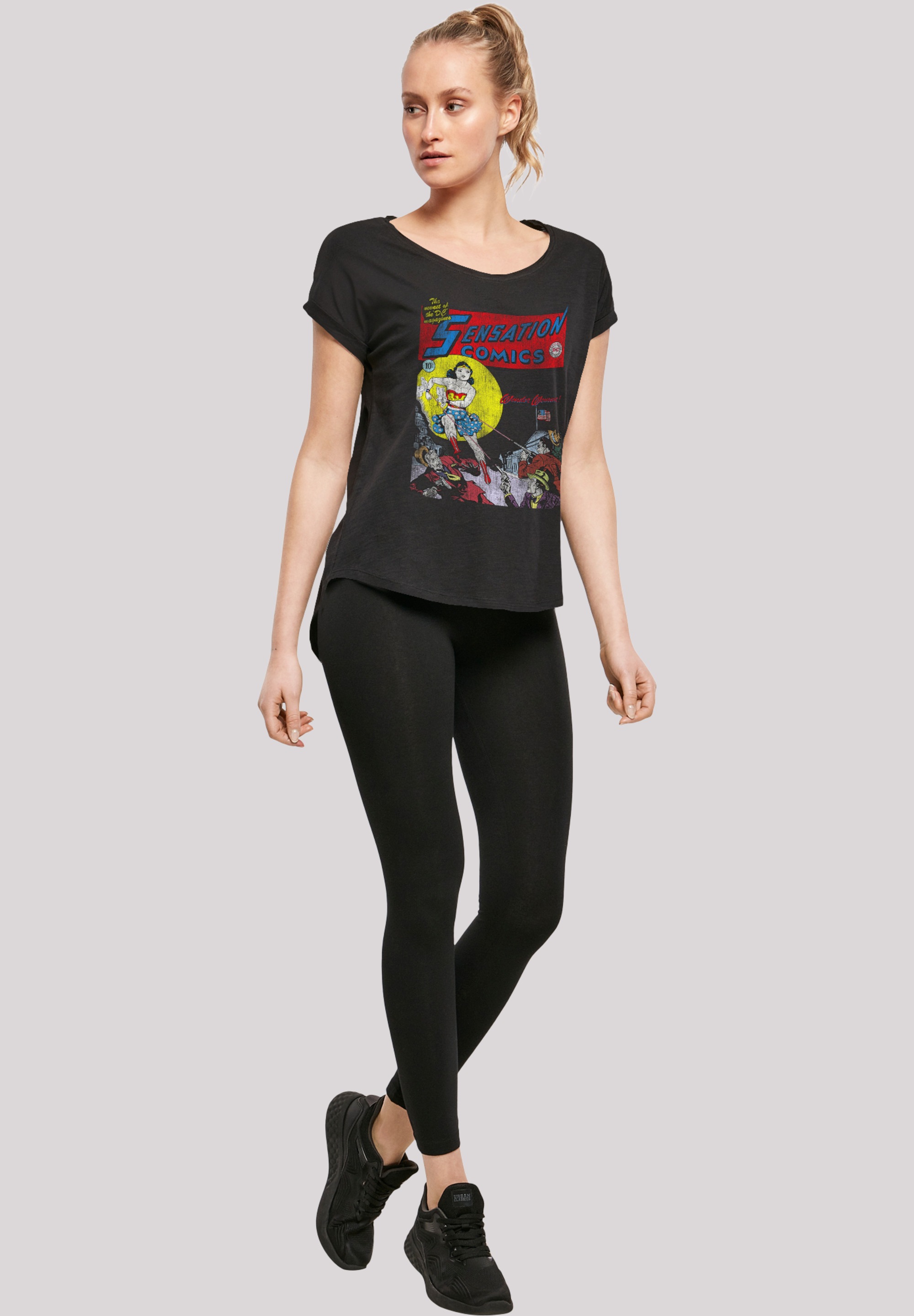 F4NT4STIC T-Shirt »DC Comics Wonder Woman Sensation Comics«, Print