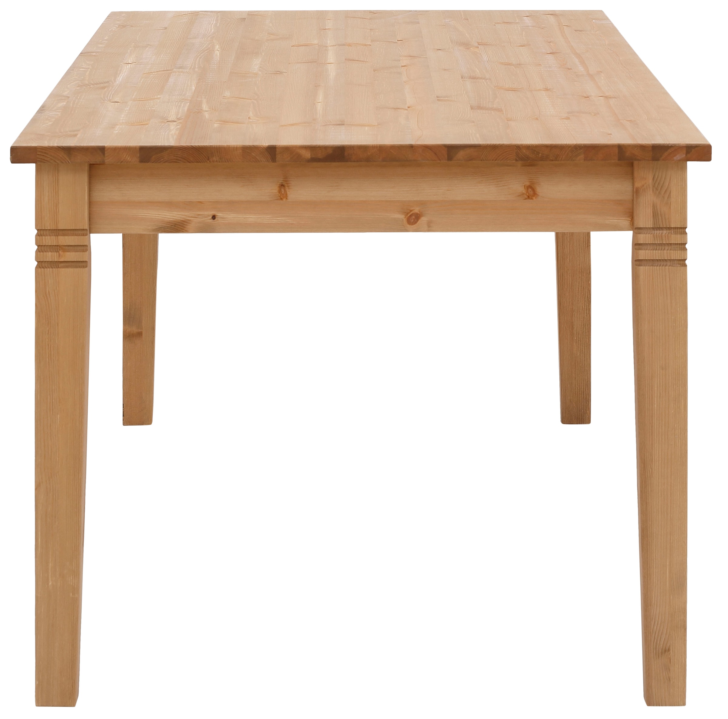 Home affaire Esstisch »Anabel«, aus massiver Kiefer, 6 Schubladen unter der Tischplatte, Breite 180 cm