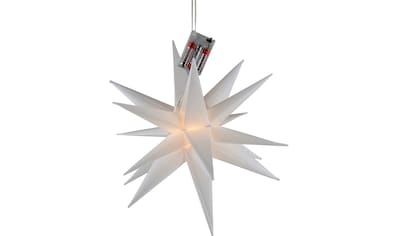 LED Stern »Weihnachtsstern, Weihnachtsdeko«, 40 flammig-flammig, batteriebetrieben, Ø...