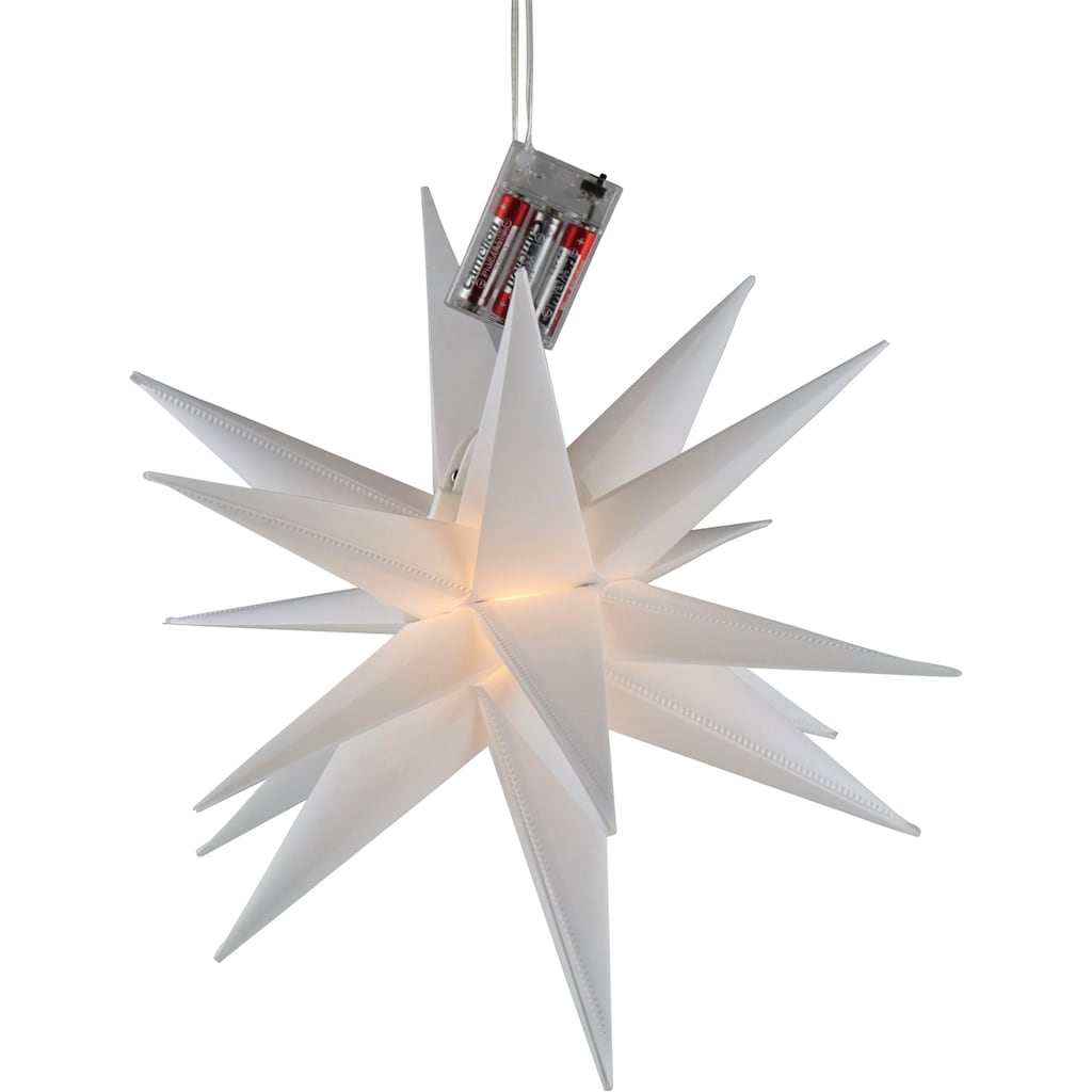 AM Design LED Stern »Weihnachtsstern, Weihnachtsdeko«, 40 flammig-flammig