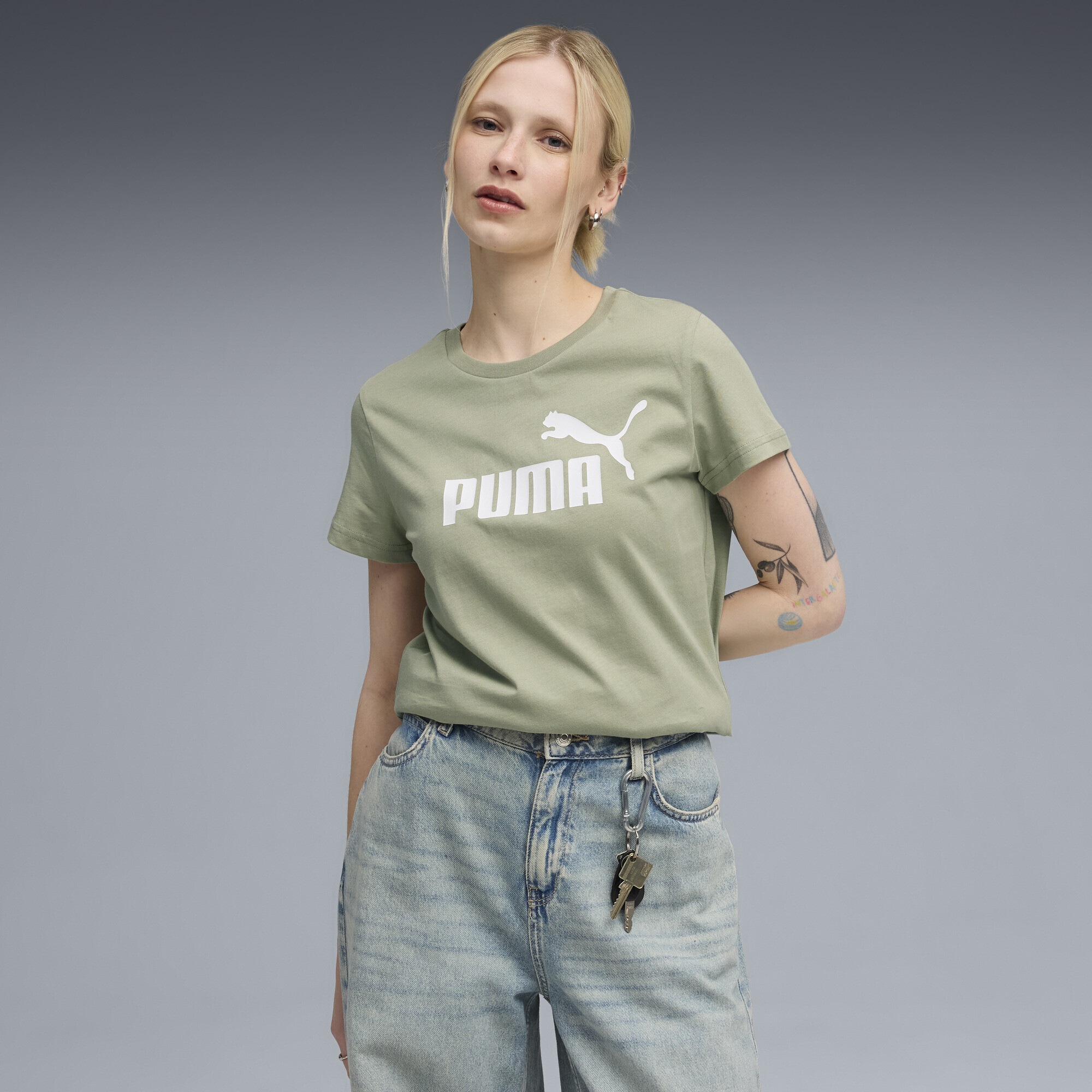 PUMA T-Shirt »ESS No. 1 Logo T-Shirt Damen«