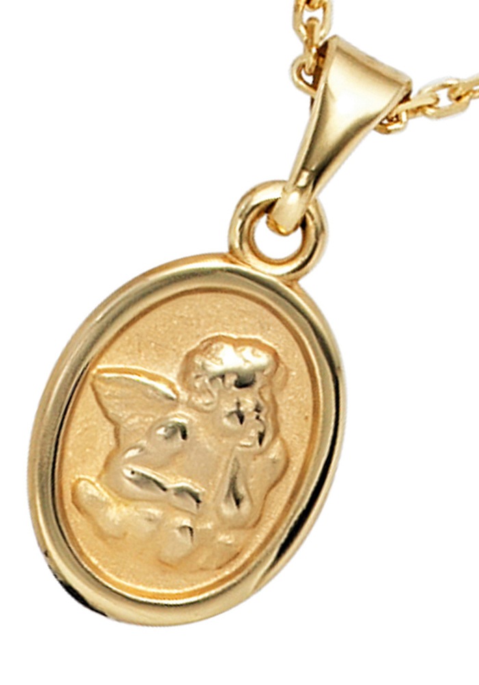 JOBO Engelanhänger »Kinderanhänger Engel Schutzengel« ()  333 Gold