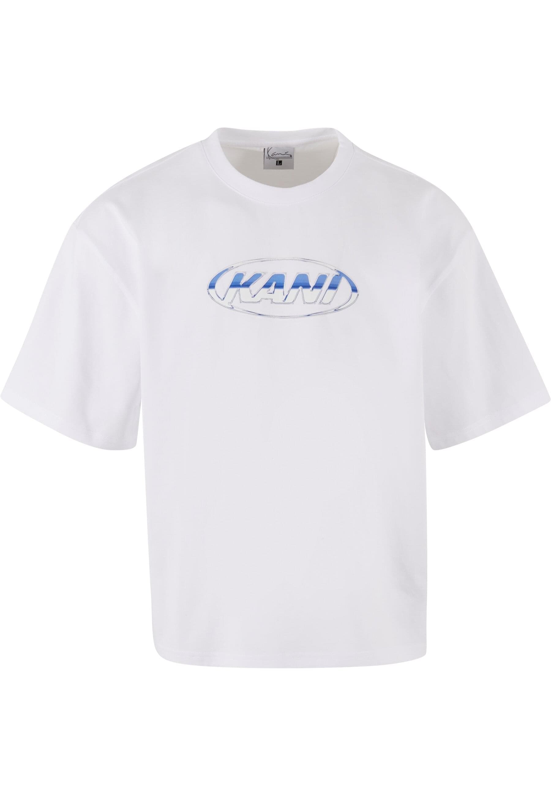 Karl Kani T-Shirt "Karl Kani Woven Signature Chrome LOGo Crop Tee" 1 Stk. günstig online kaufen