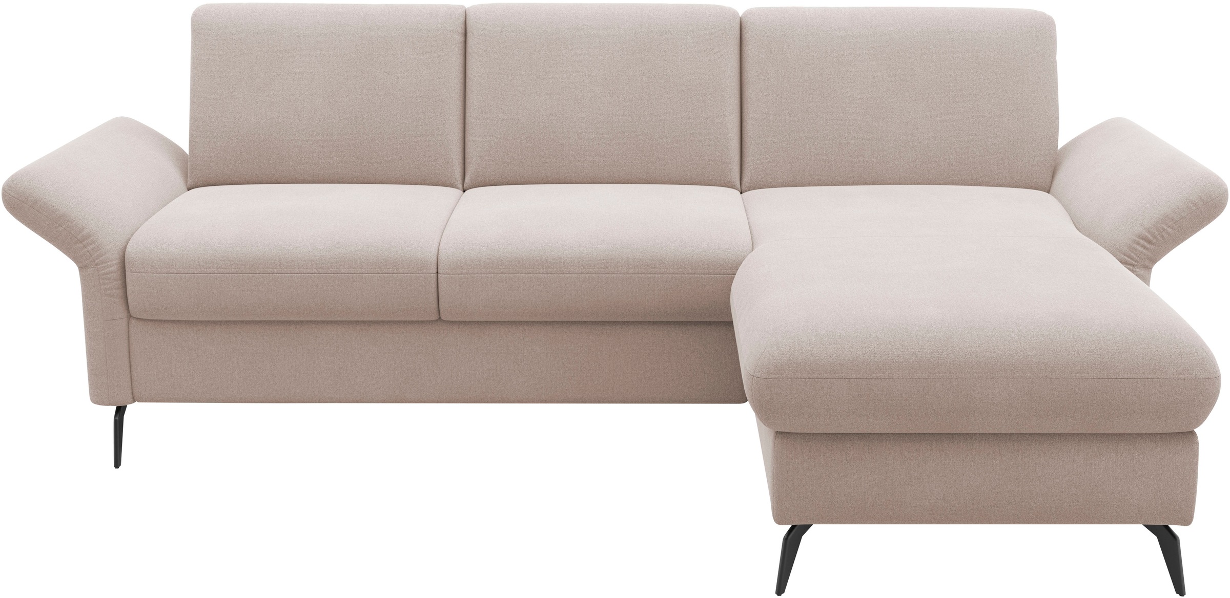 Home affaire Ecksofa »Rochelle«, wahlweise mit Bettfunktion, Bettkasten und Armteilverstellung