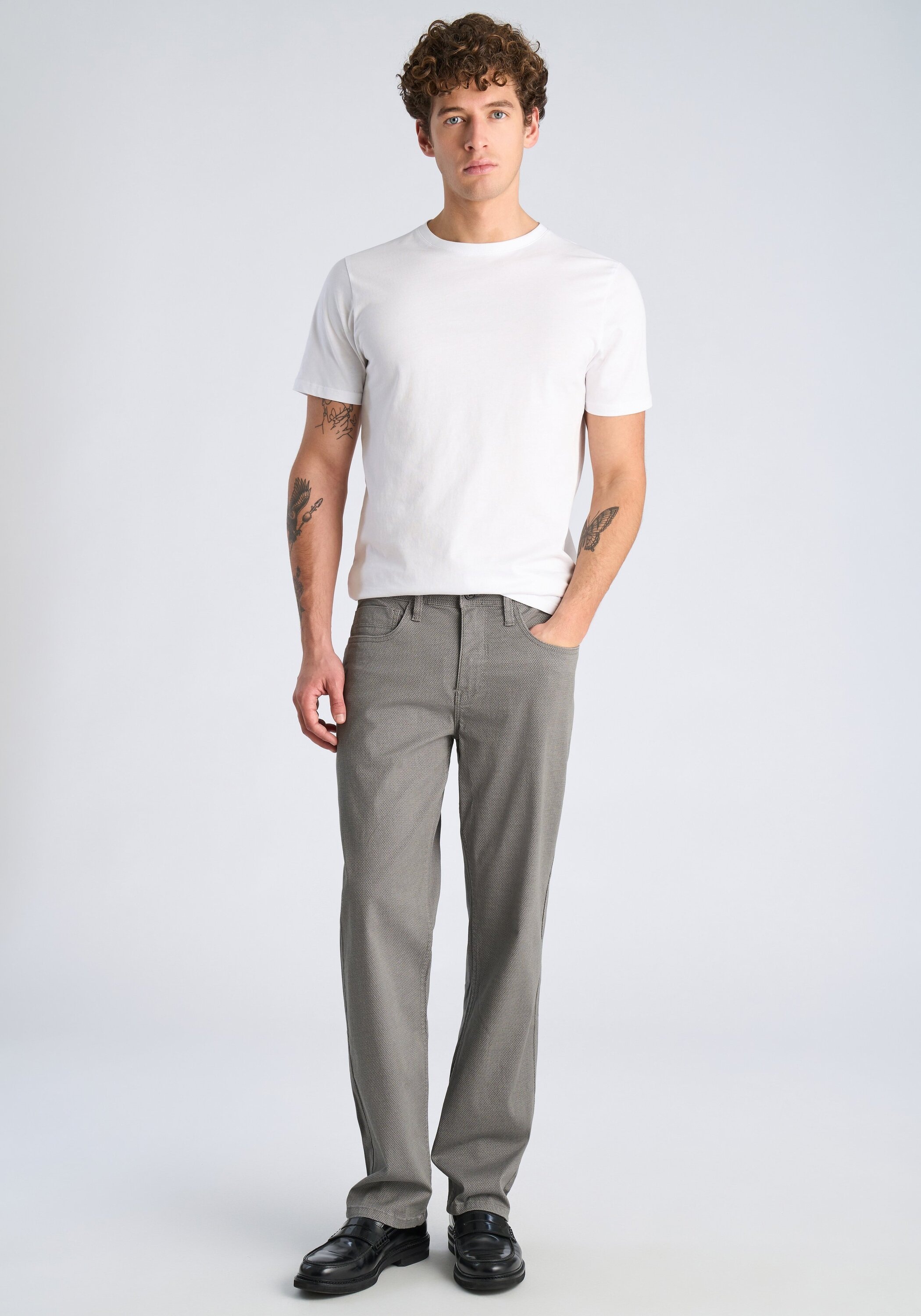LINDBERGH 5-Pocket-Hose »5-Pocket Hosen Relaxed Loose Fit«