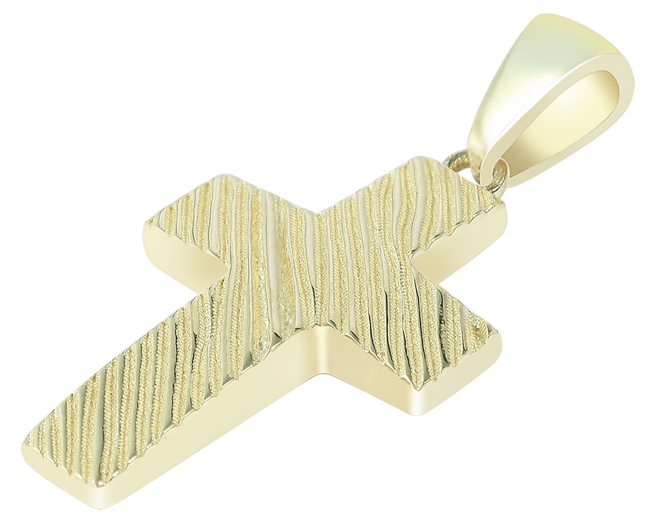 Adelia´s Kettenanhänger »trendiger Kreuz Anhänger aus 333 Gold«