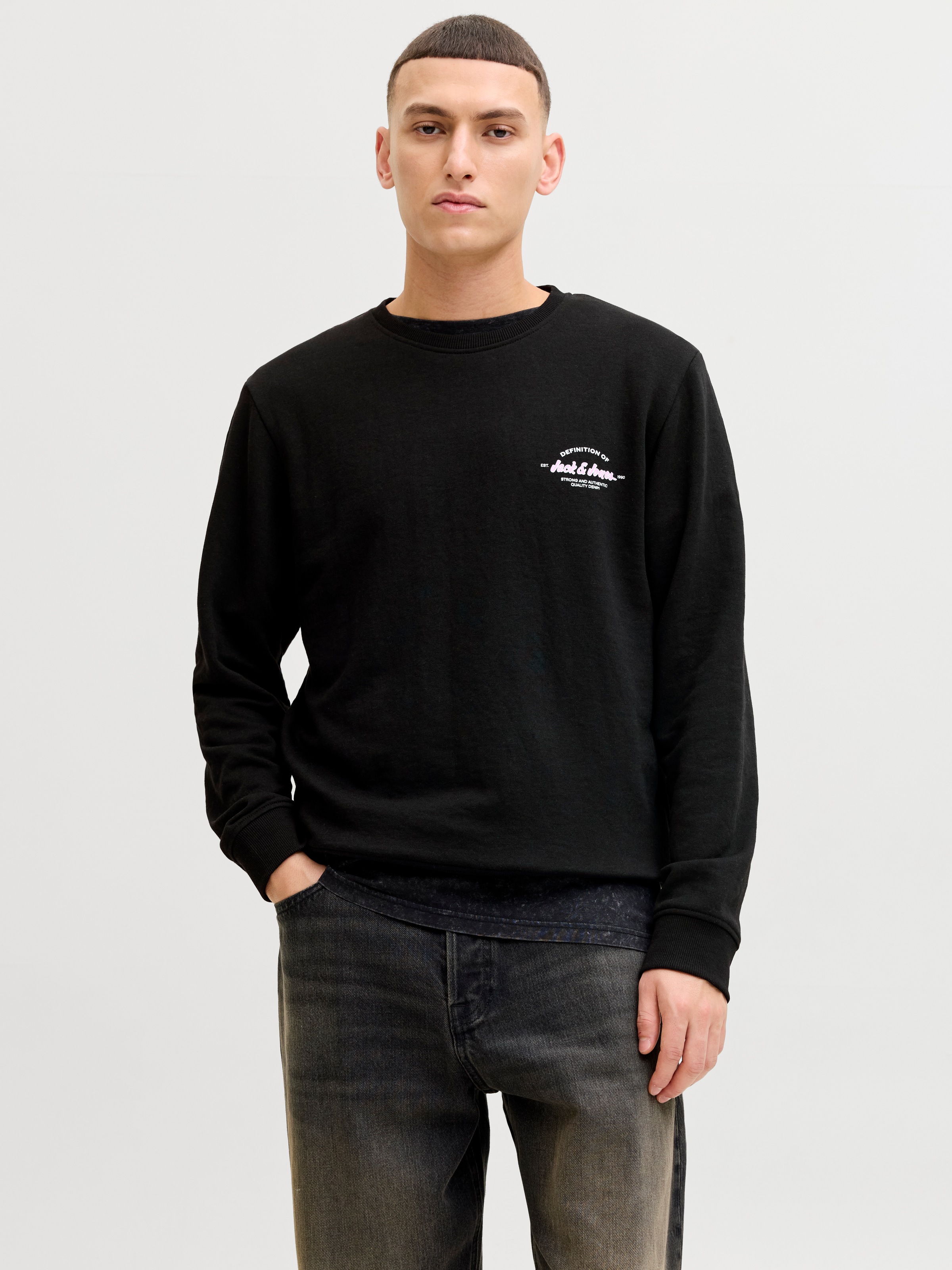 Jack & Jones Sweatshirt "JJBRANDON SWEAT CREW NECK" günstig online kaufen