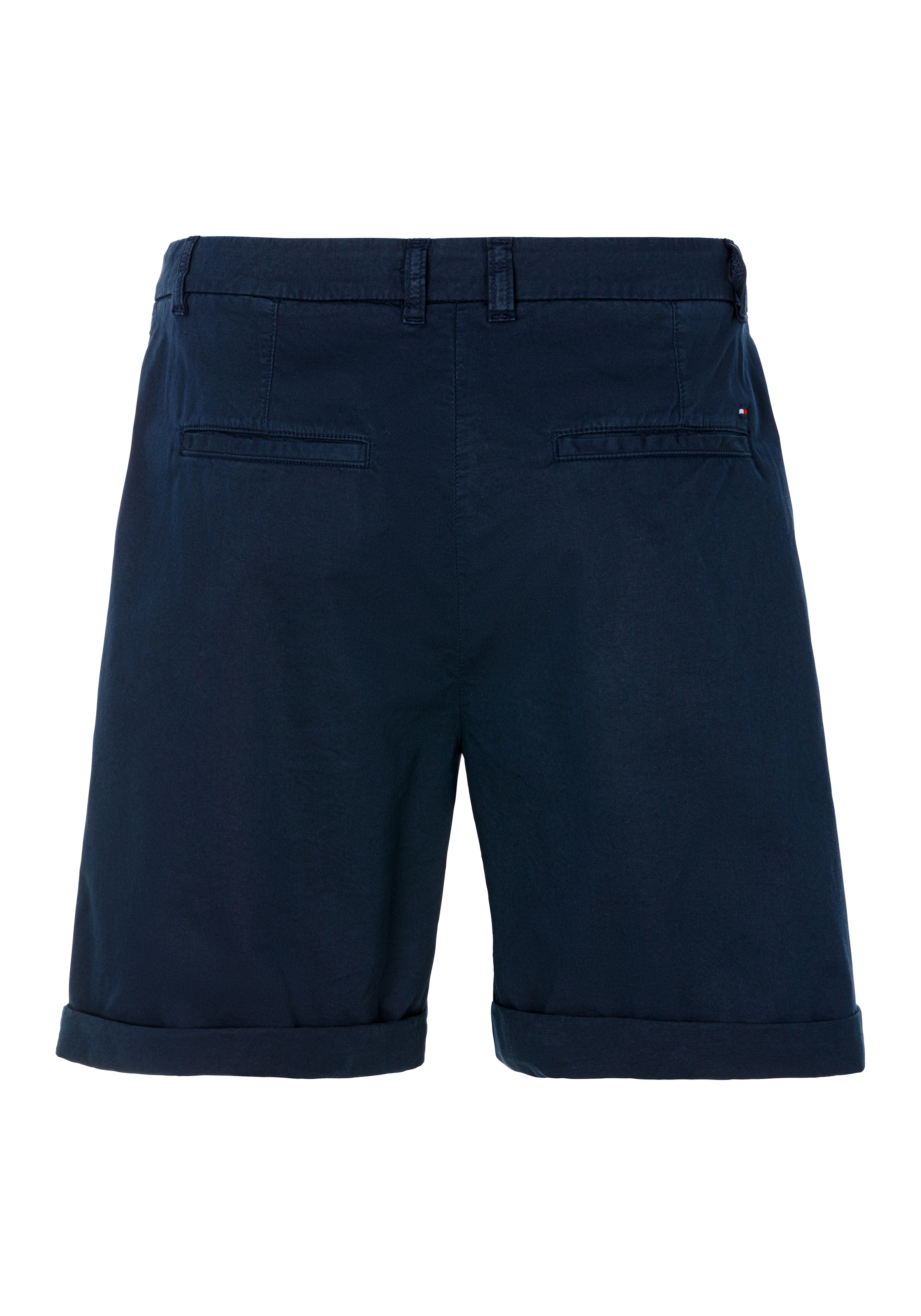 Tommy Hilfiger Curve Shorts »CRV CO BLEND GMD CHINO SHORT«, in Großen Größen, Chino Qualität, Logostickerei