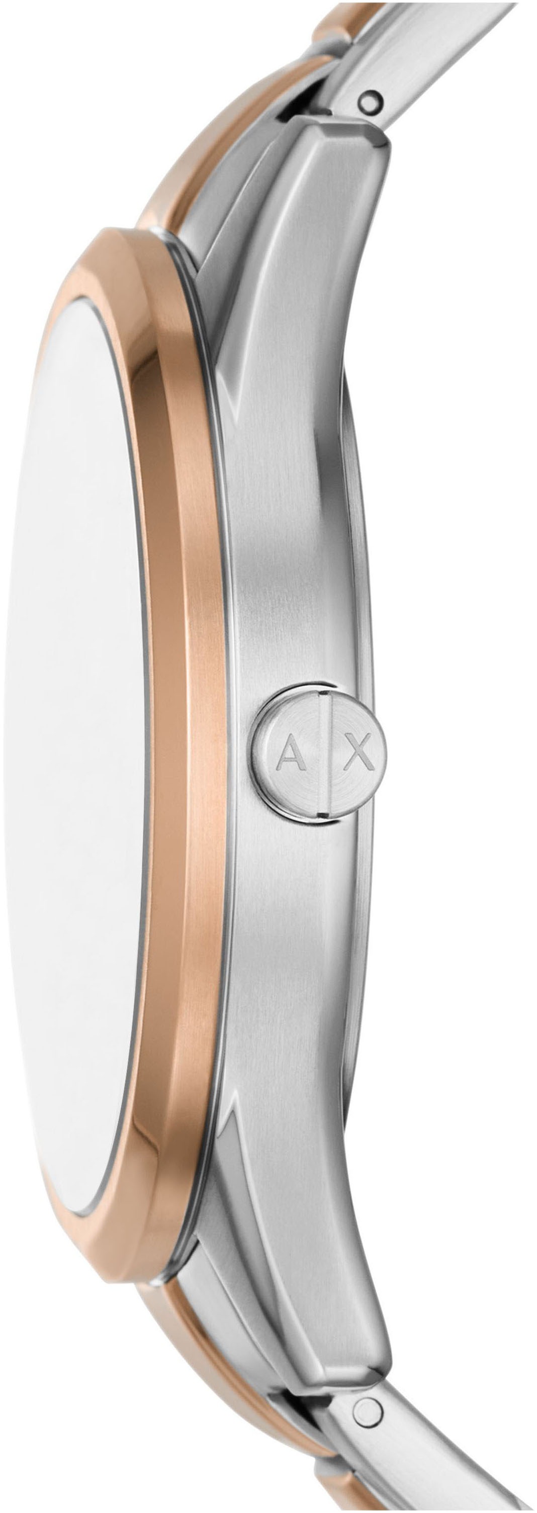 ARMANI EXCHANGE Multifunktionsuhr, Quarzuhr, Armbanduhr, Herrenuhr, analog, Edelstahlarmband