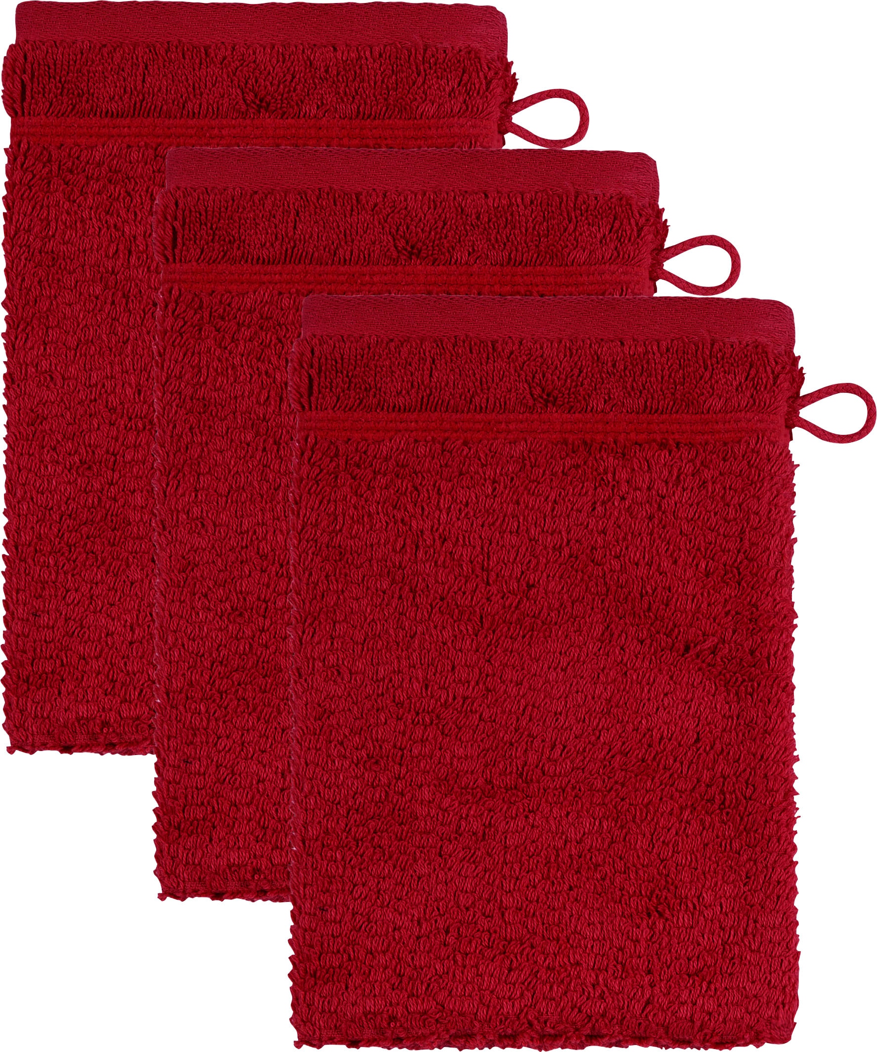 Möve for frottana Waschhandschuh "Pearl" mit Perloptik günstig online kaufen