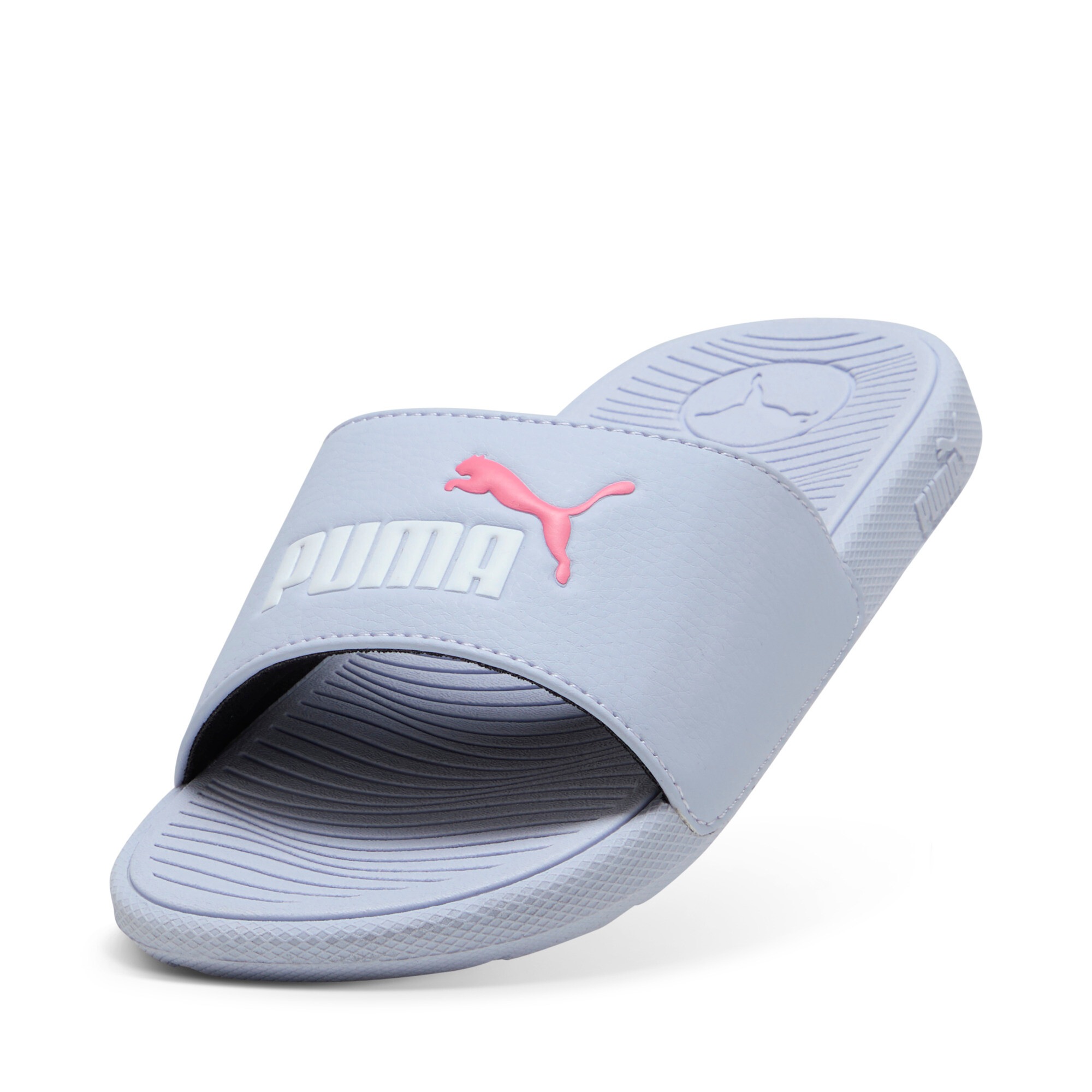 PUMA Badesandale »COOL CAT 2.0 PS«  mit gepolstertem Riemen, weich gepolstertes Fußbett, ohne Verschluss