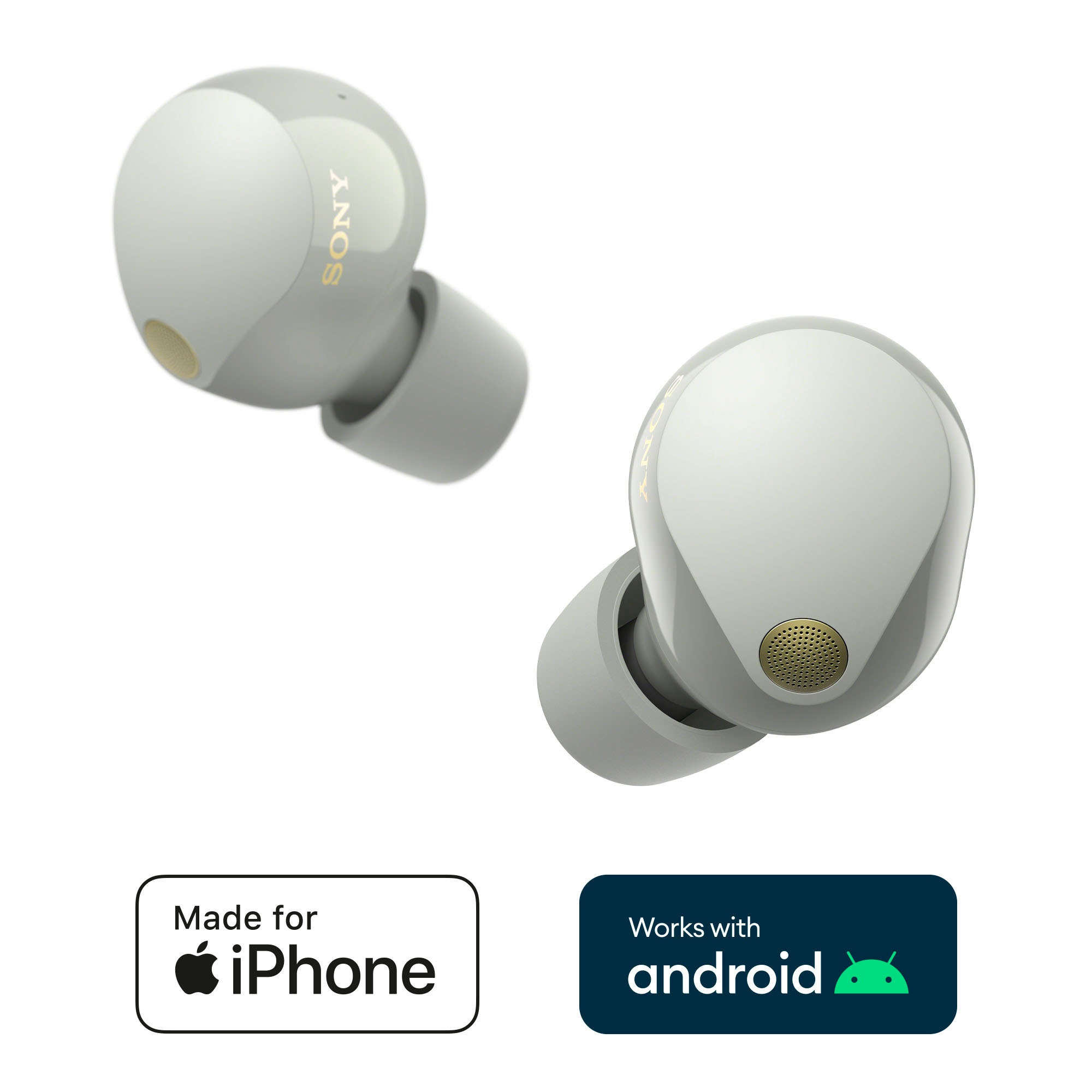 Bluetooth, BAUR Noise-Cancelling-True Sony Wireless In-Ear-Kopfhörer | »WF-1000XM5«,