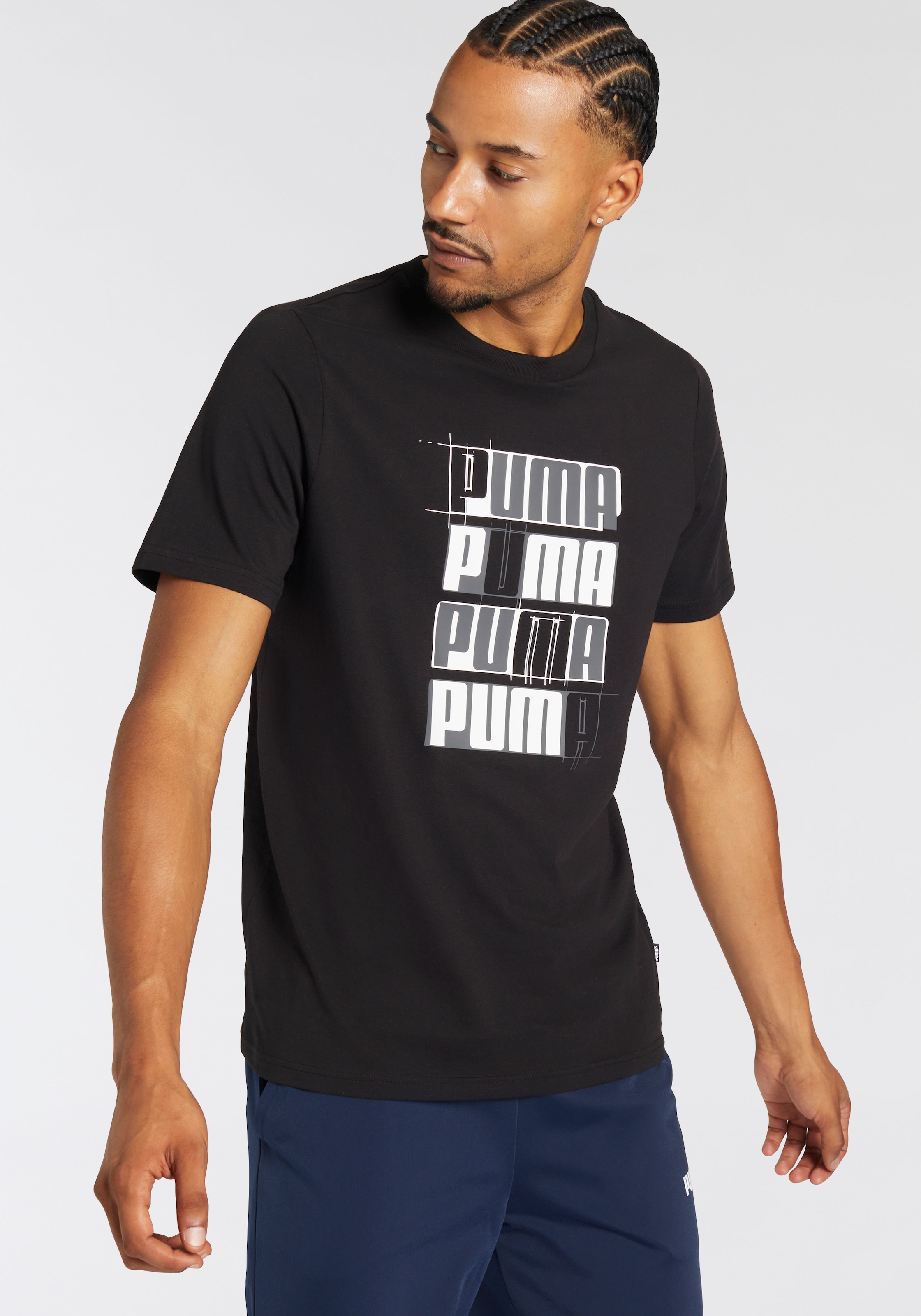 PUMA T-Shirt "ESS+ LOGO LAB TEE" 1 Stk. günstig online kaufen