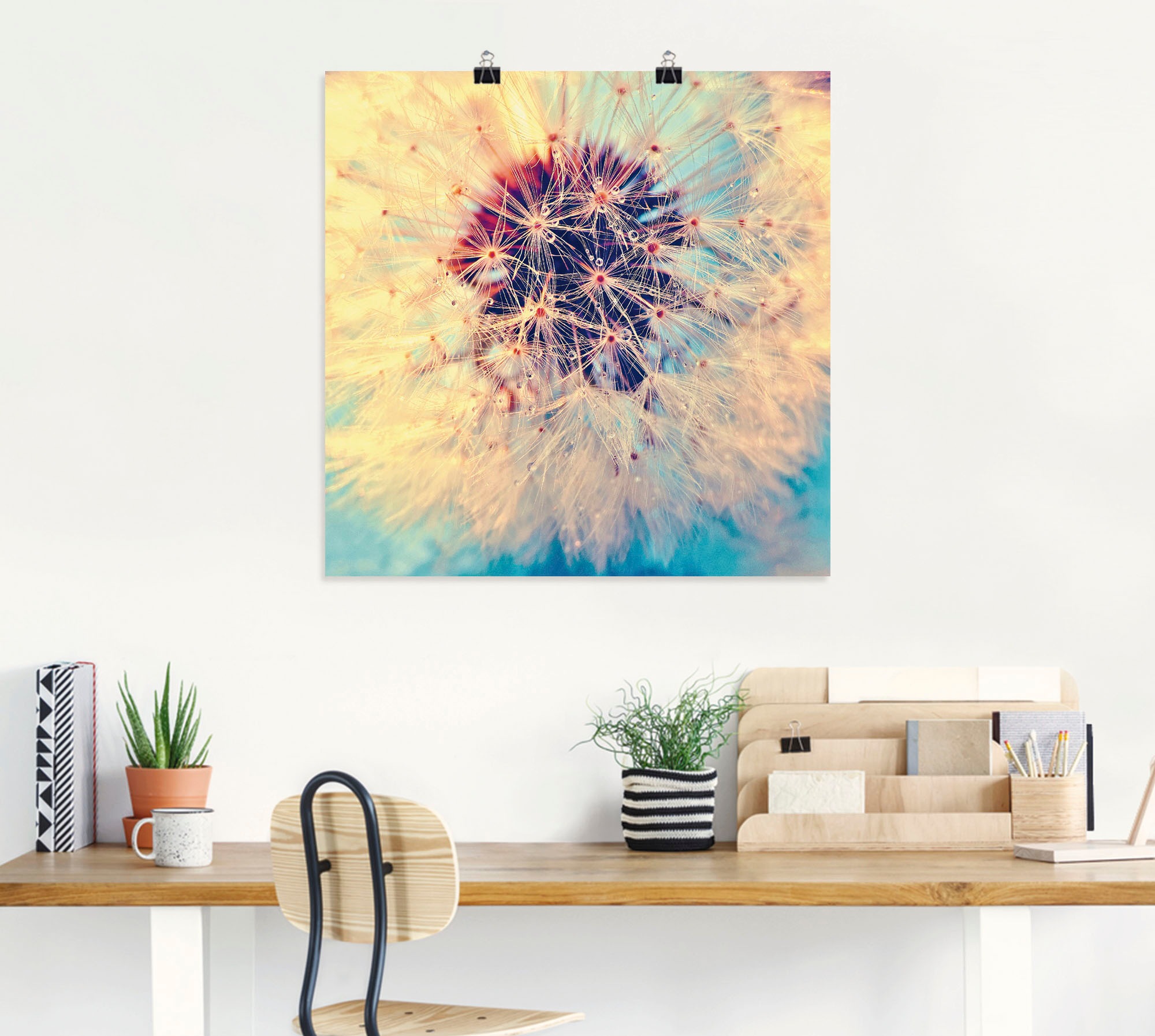 Artland Wandbild "Pusteblume ganz nah", Blumen, (1 St.), als Alubild, Outdo günstig online kaufen