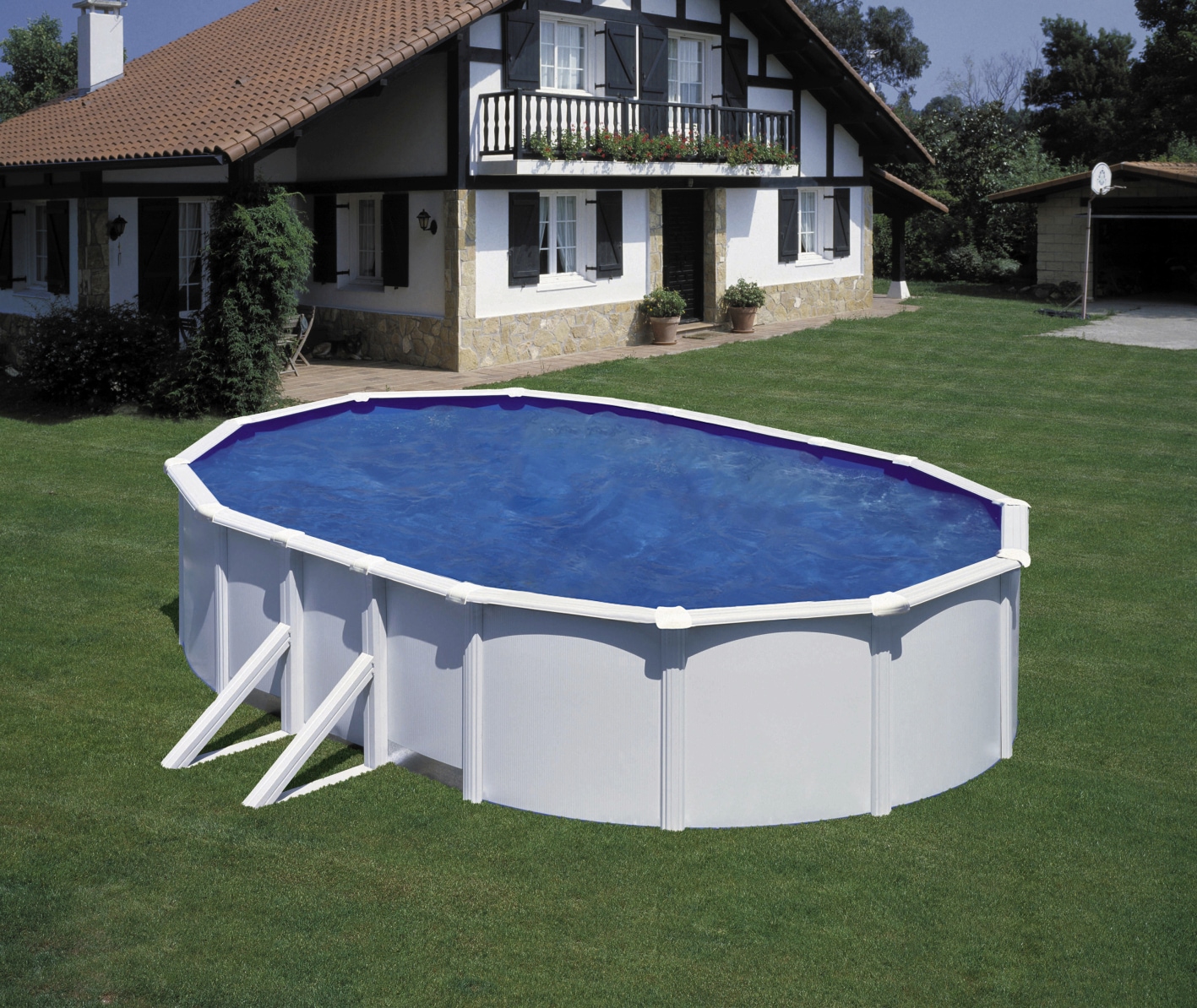 my POOL BWT Ovalpool, (Set, 5 tlg.), mit breitem Handlauf, in versch. Größe günstig online kaufen