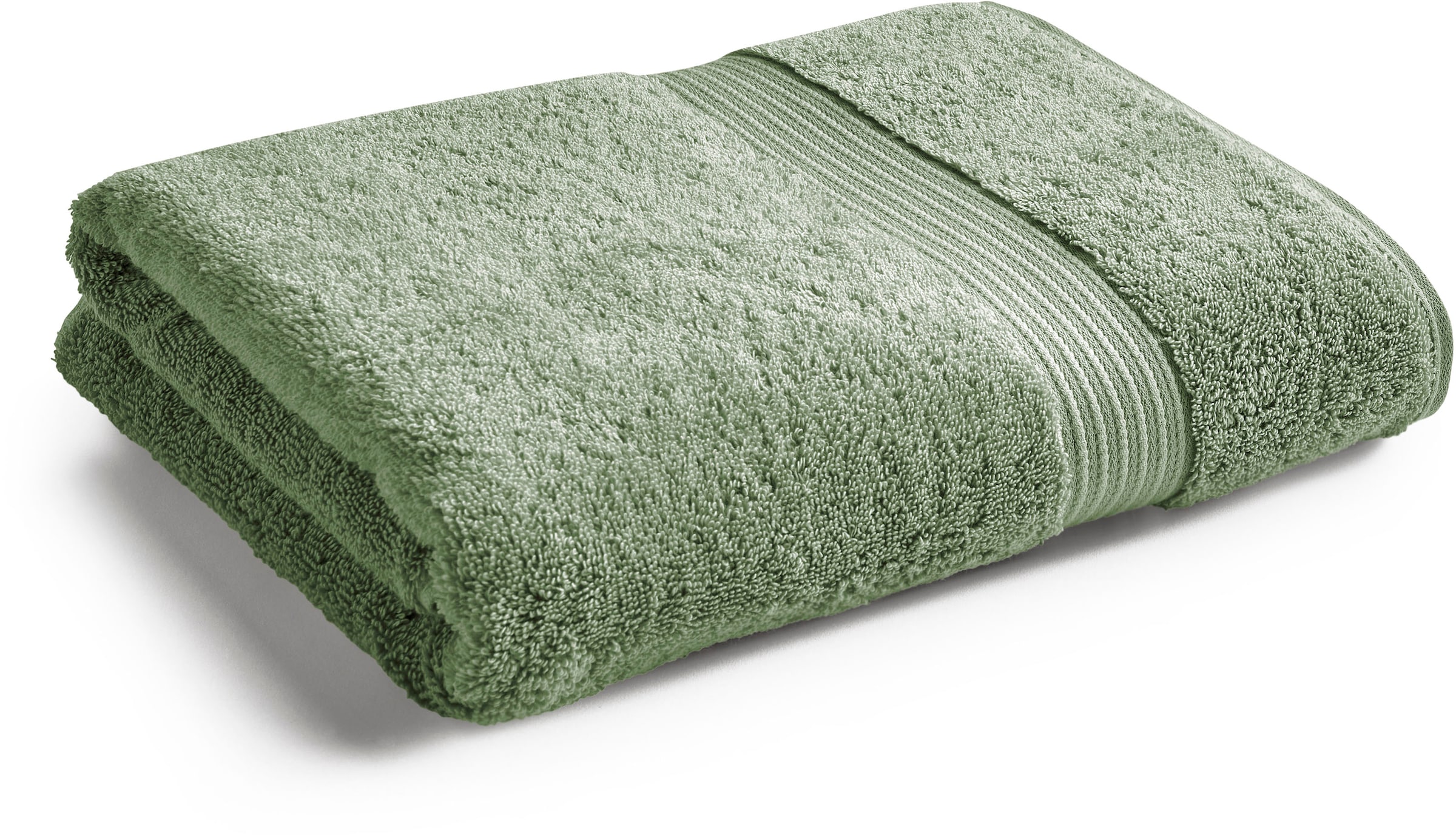 Duschtücher CHRISTY, B:75cm L:137cmbay leaf, Walkfrottier, Baumwolle, Handtücher, "SUPREME", Premium-Duschtücher in Luxusqualität, 650g/m², 75x137cm,