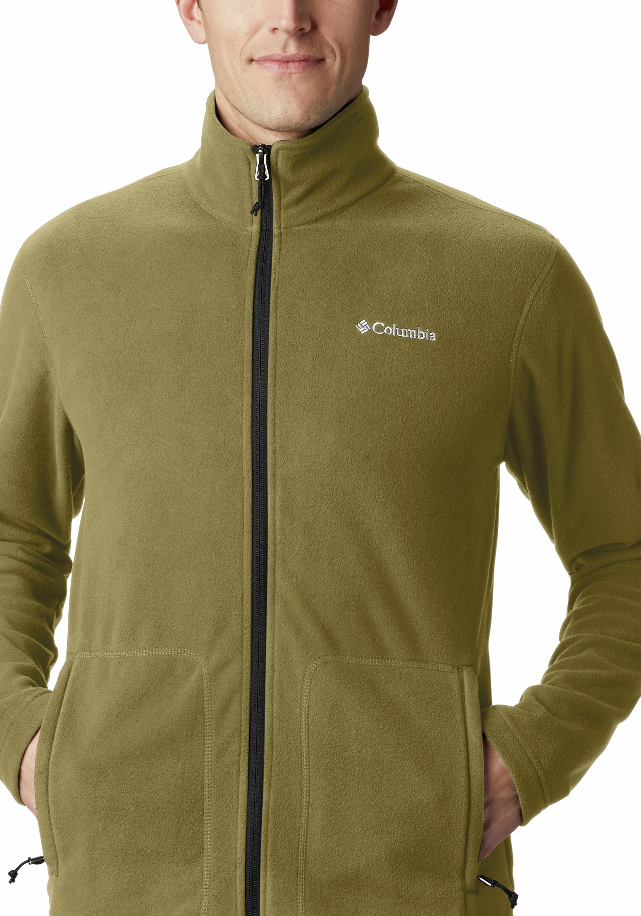 Columbia Fleecejacke "Fast Trek™ Light FZ Fleece" mit kontrastfarbenen Deta günstig online kaufen