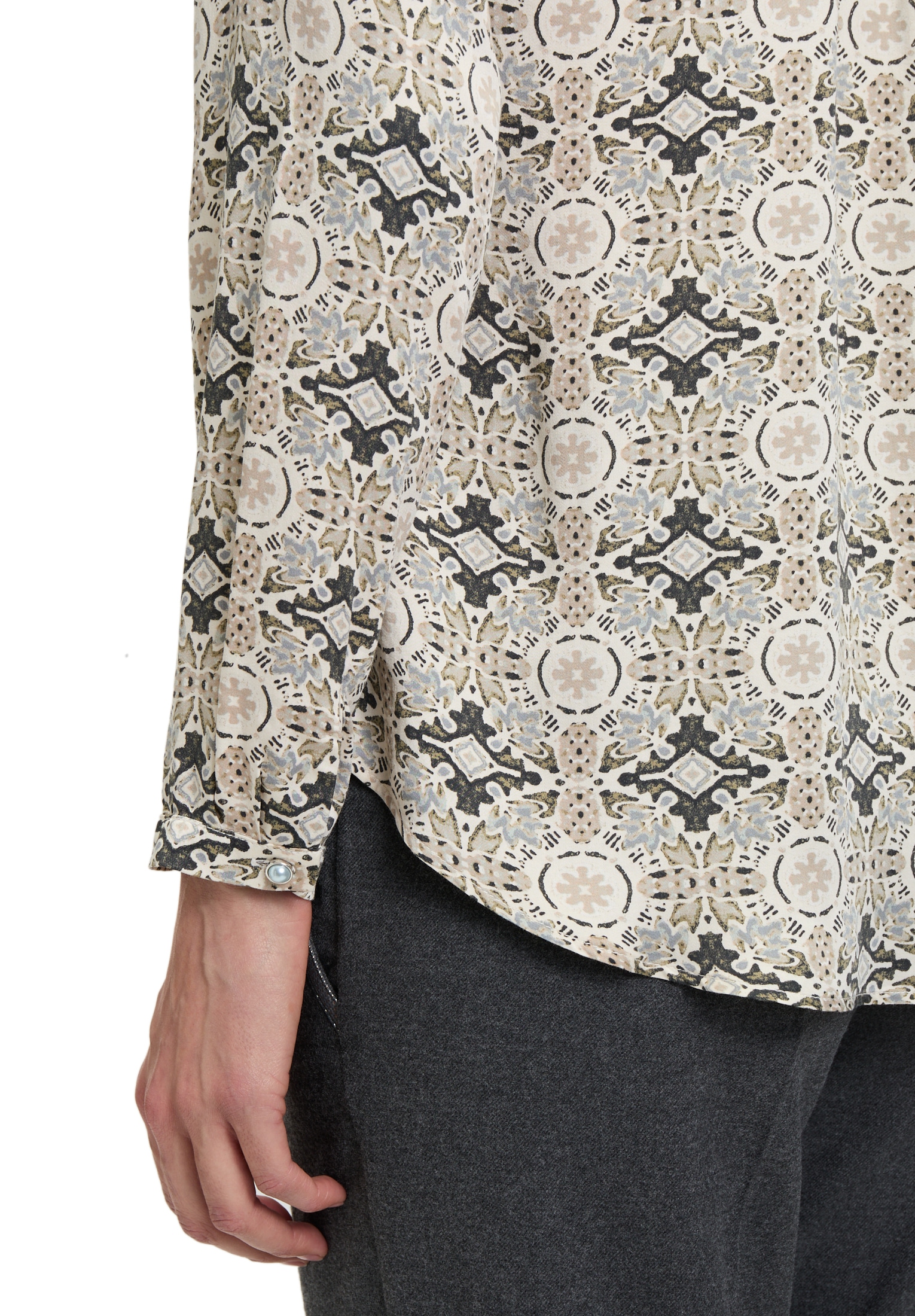 Cartoon Schlupfbluse »Cartoon Damen Casual-Bluse mit Muster«