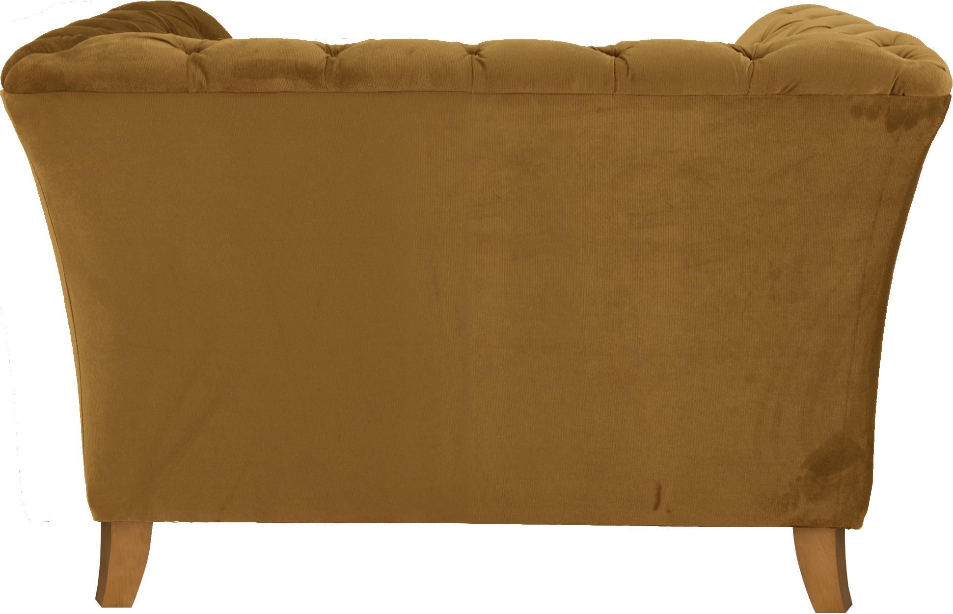 Home affaire Sessel »Newport modernes Chesterfield«, mit Knopfheftung im Rücken, Keder und feinen Armlehnen