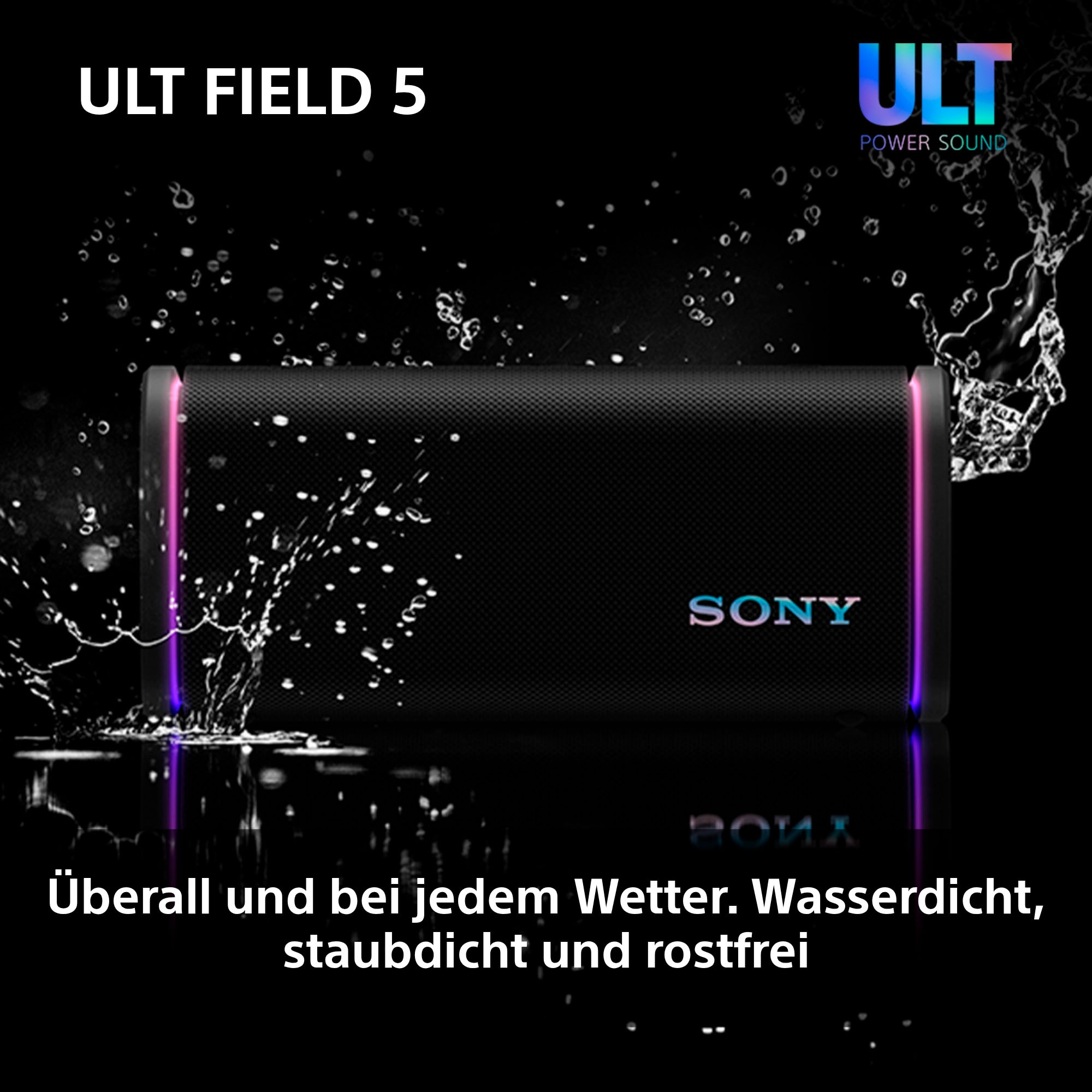 Sony Plattenspieler »PS-LX5BT + Field 5« Vollautomatik, Riemenantrieb, Tonabnehmer, Hi Res Wi, Phono Vorv.