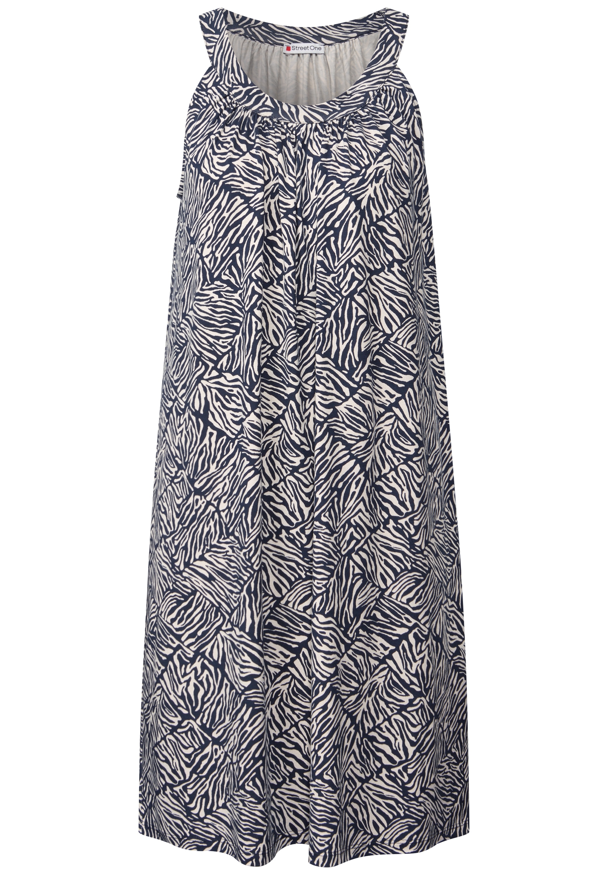 STREET ONE Neckholderkleid, mit grafischem Muster