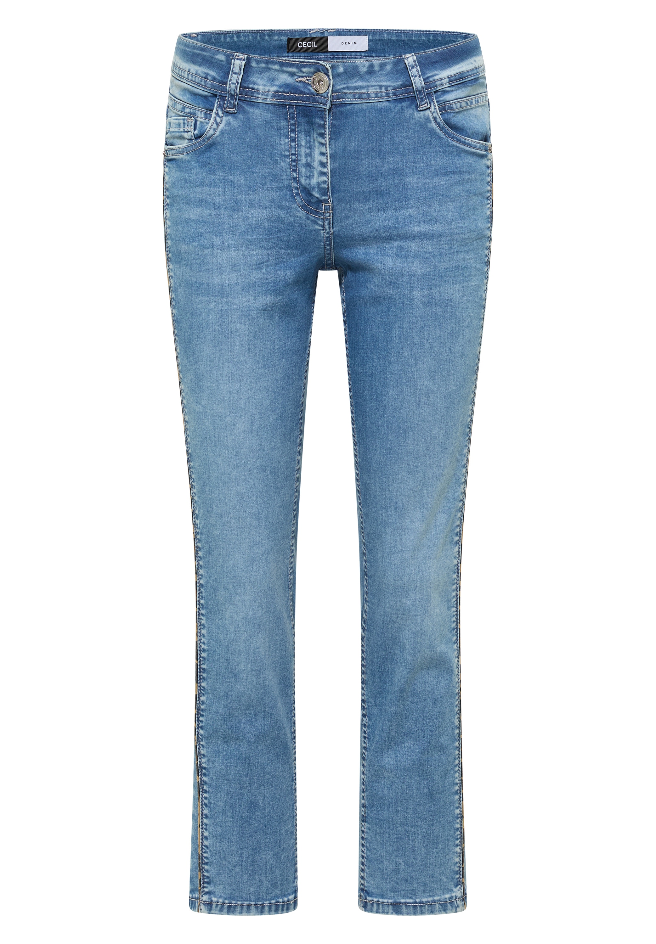 Cecil Comfort-fit-Jeans Middle Waist