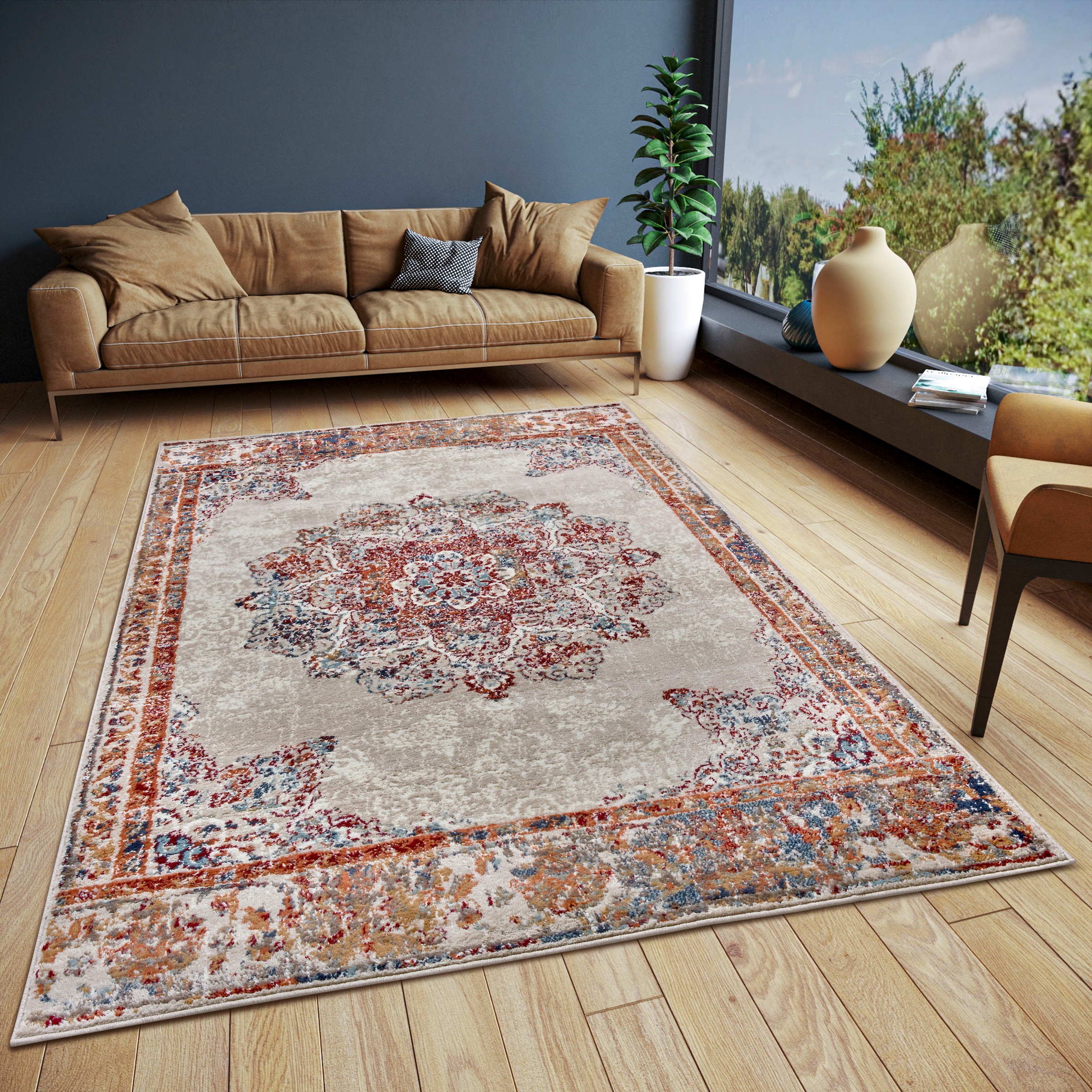 HANSE Home Teppich »Maderno«, rechteckig, Orientalisch, Orient, Kurzflor, Wohnzimmer, Schlafzimmer, Esszimmer