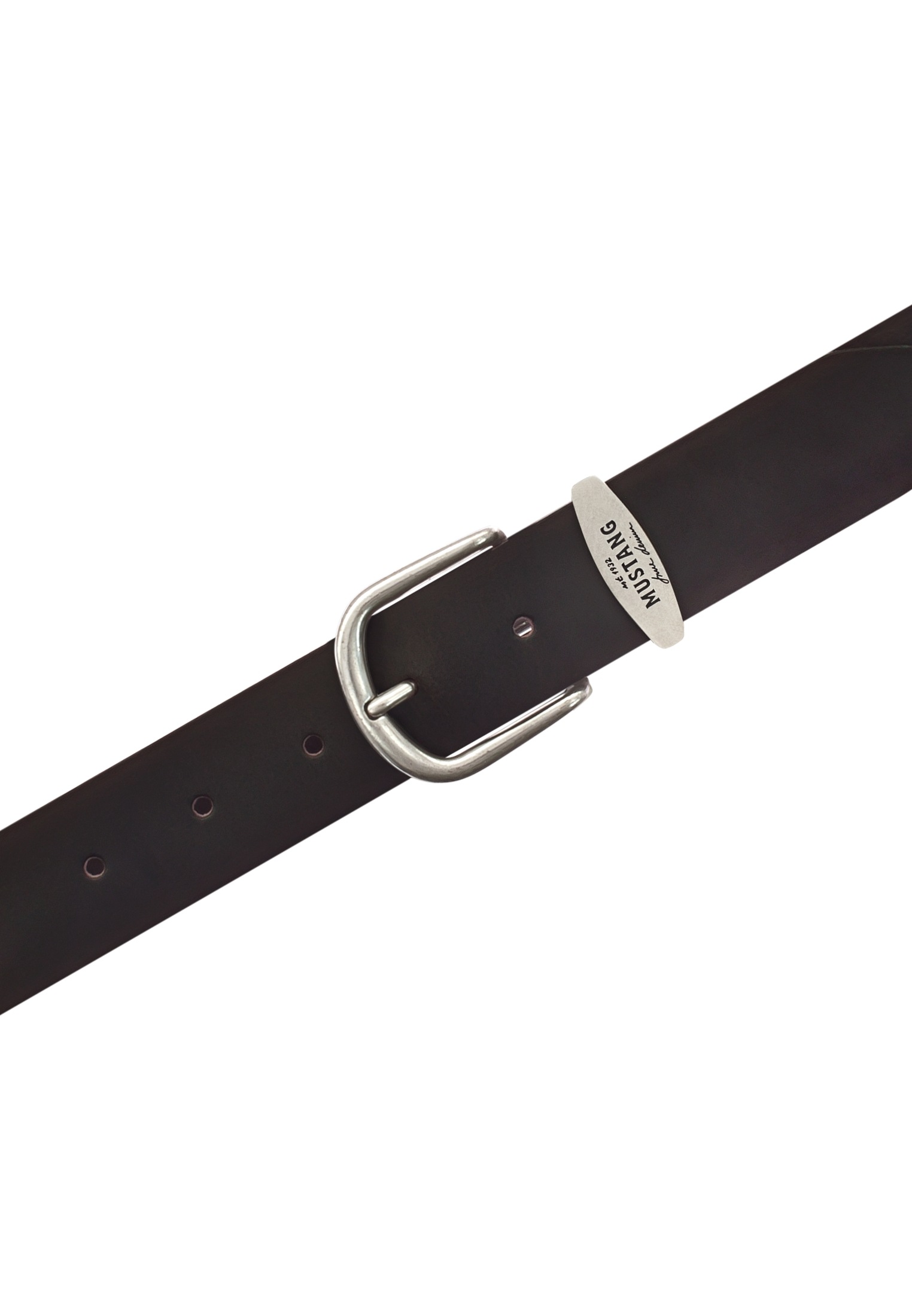 Thumbnail - MUSTANG Ledergürtel Damen-Gürtel mit Logo-Schriftzug auf der Schlaufe