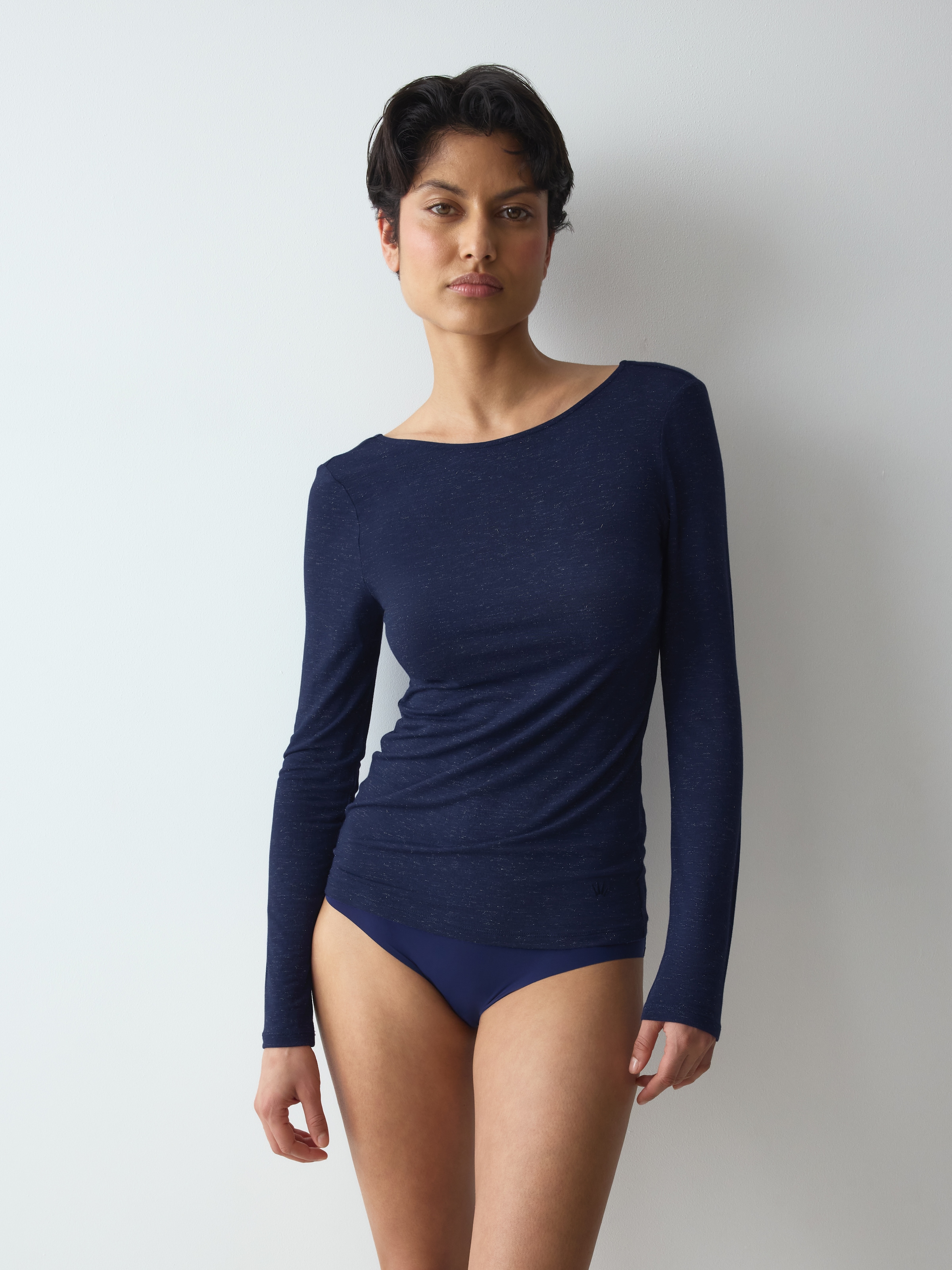 Triumph Langarmshirt »Beauty Layers Top LSL Lurex« Lurex-Schimmer
