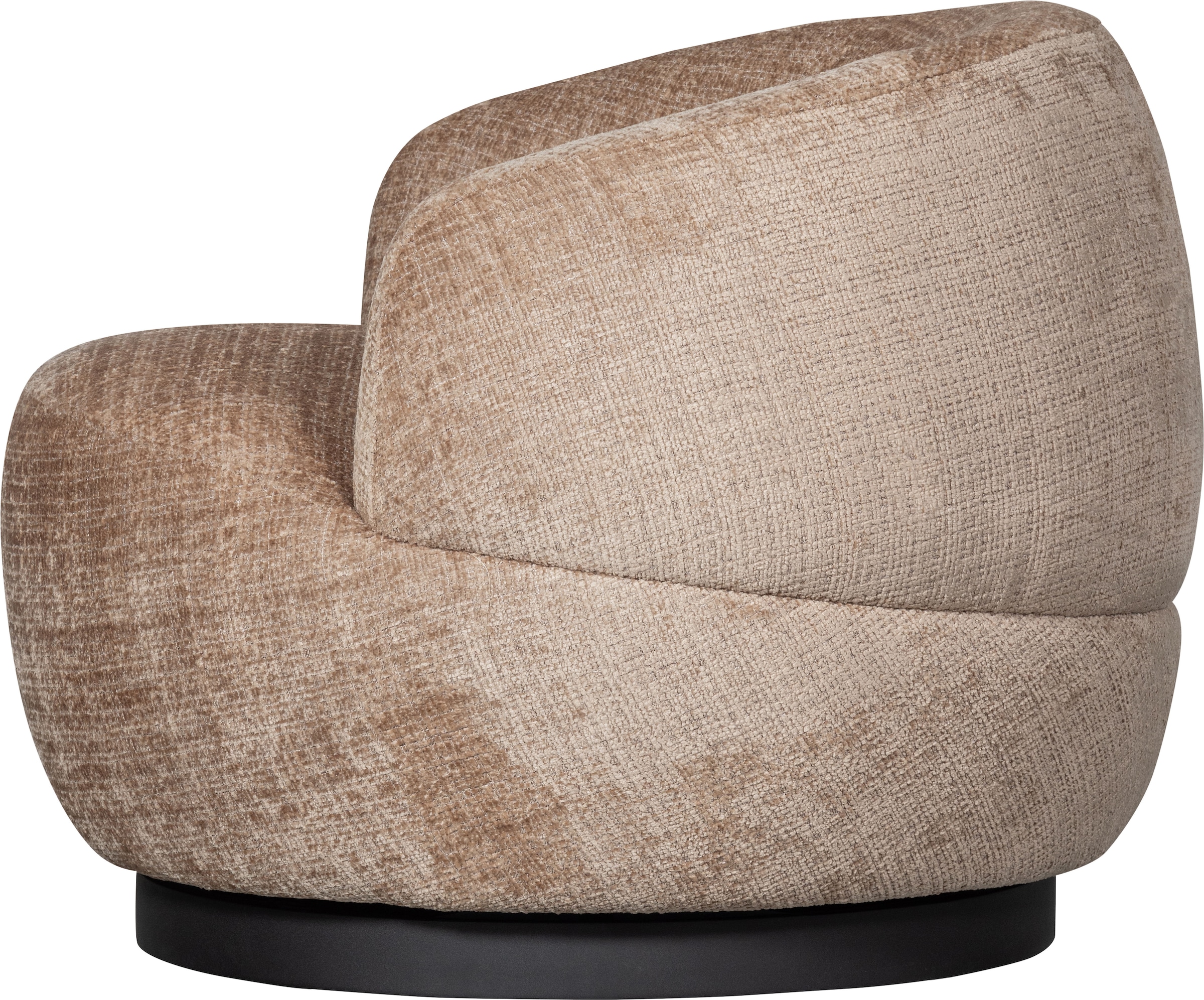 WOOOD Drehsessel »Woolly«, runde Form, in jede Richtung drehbar! Breite 84 cm