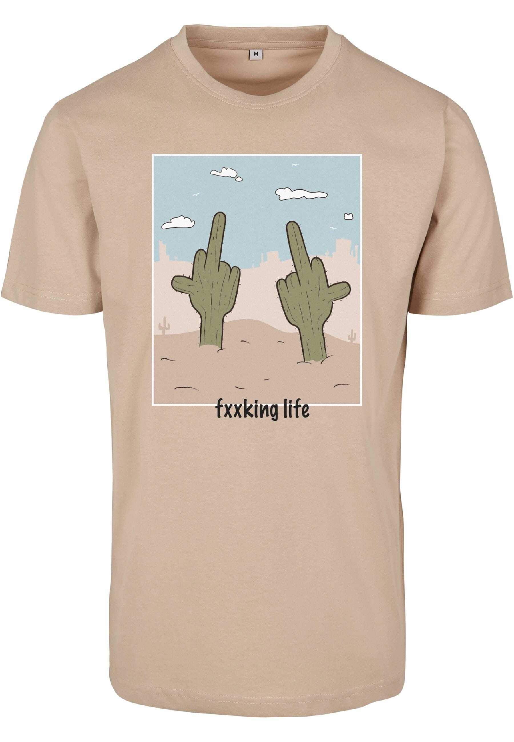 MisterTee T-Shirt "MisterTee Herren Fucking Life Tee" 1 Stk. tlg. günstig online kaufen