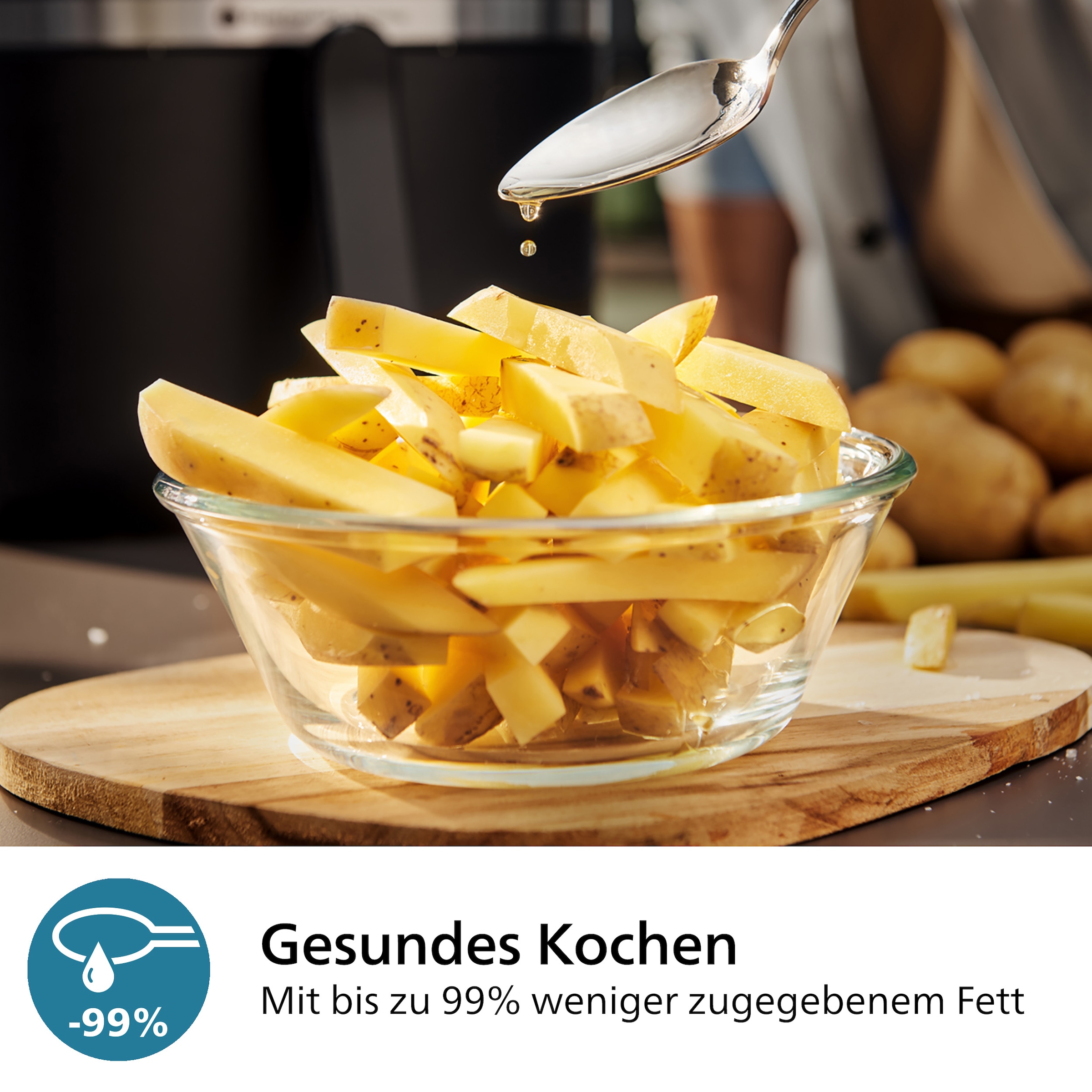 Philips Heißluftfritteuse »Airfryer XXL Kombi HD9876/90, mit 8,3 l, Rapid CombiAir Technologie«, 2200 W, Fassungsvermögen 8,3 l, 22 Kochfunktionen, QuickClean und WiFi Konnektivität