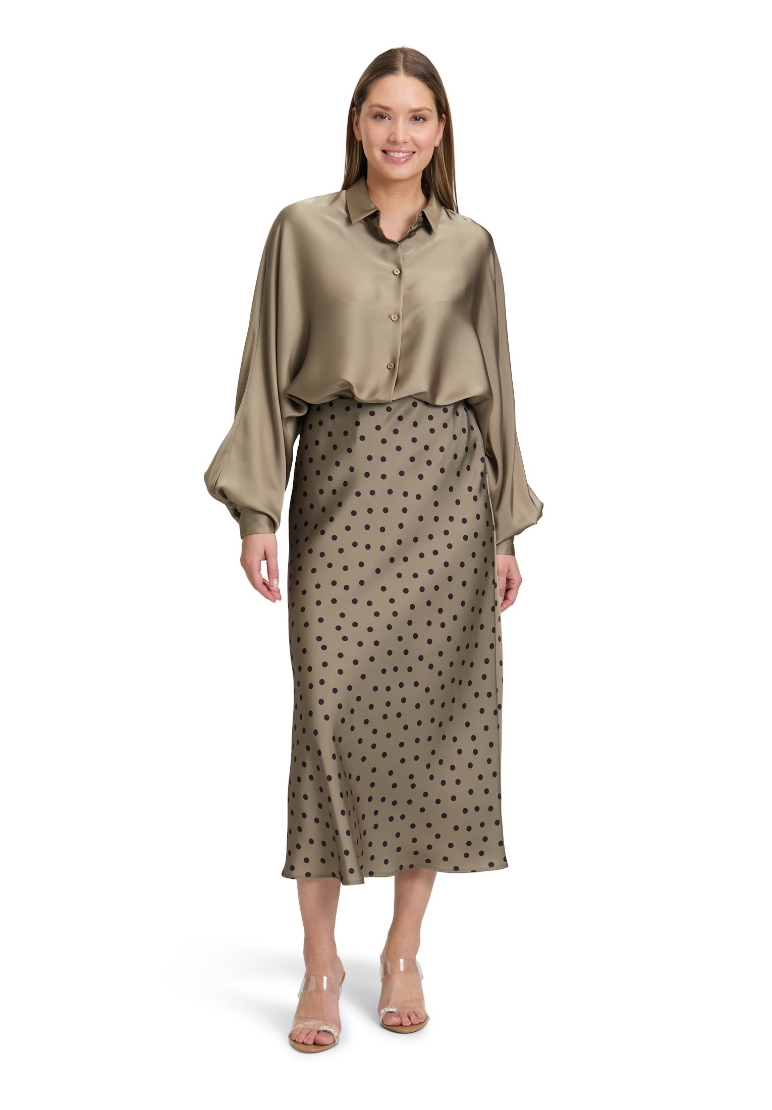 Vera Mont Satinbluse »Vera Mont Satin-Bluse mit Kragen«